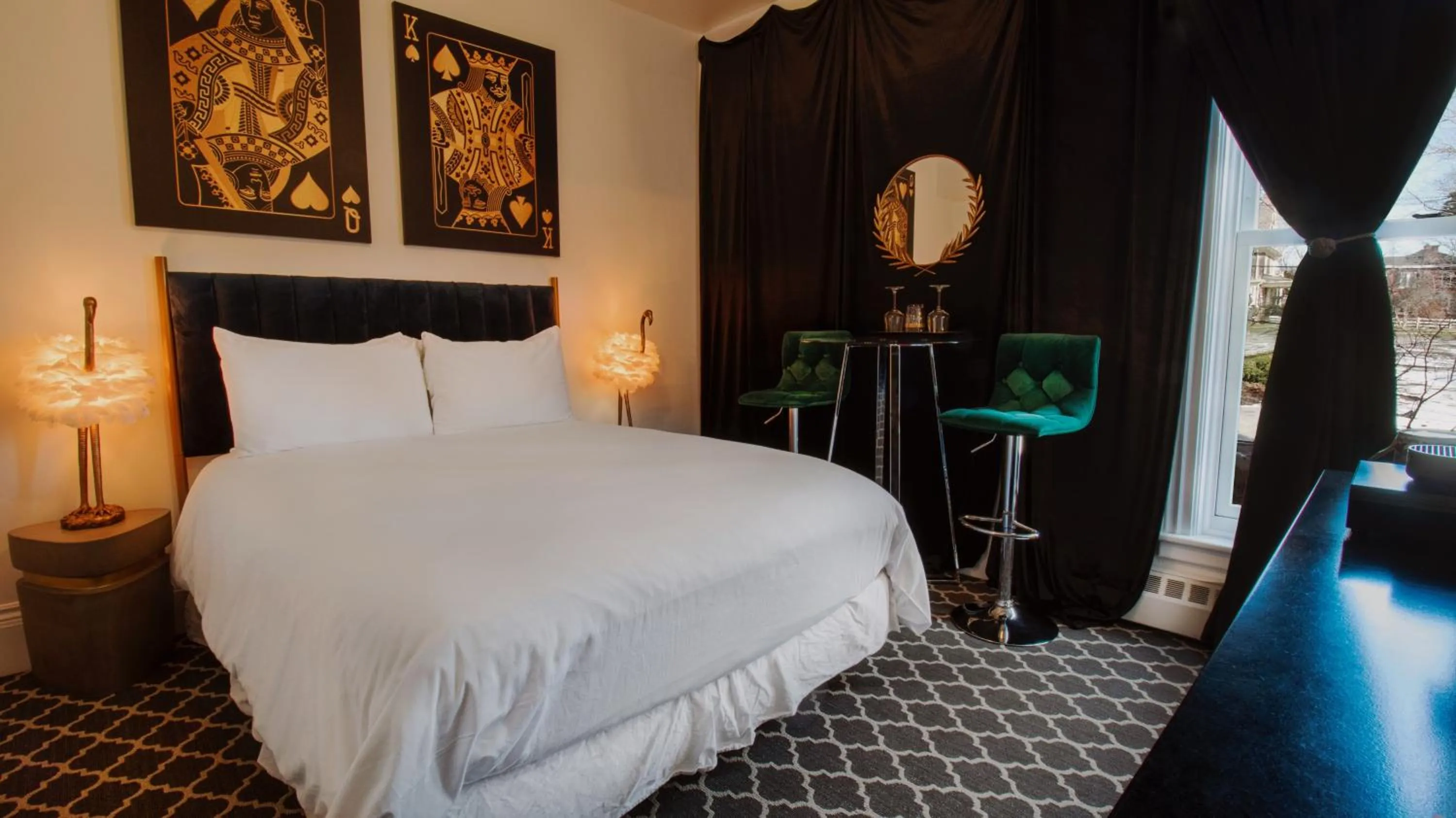 Bedroom in Merrill House