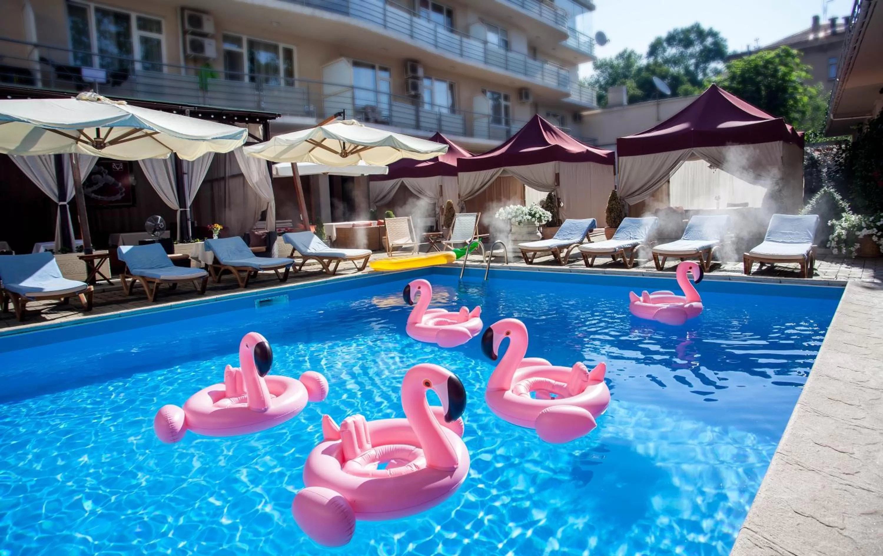 Swimming pool in Hotel Otrada