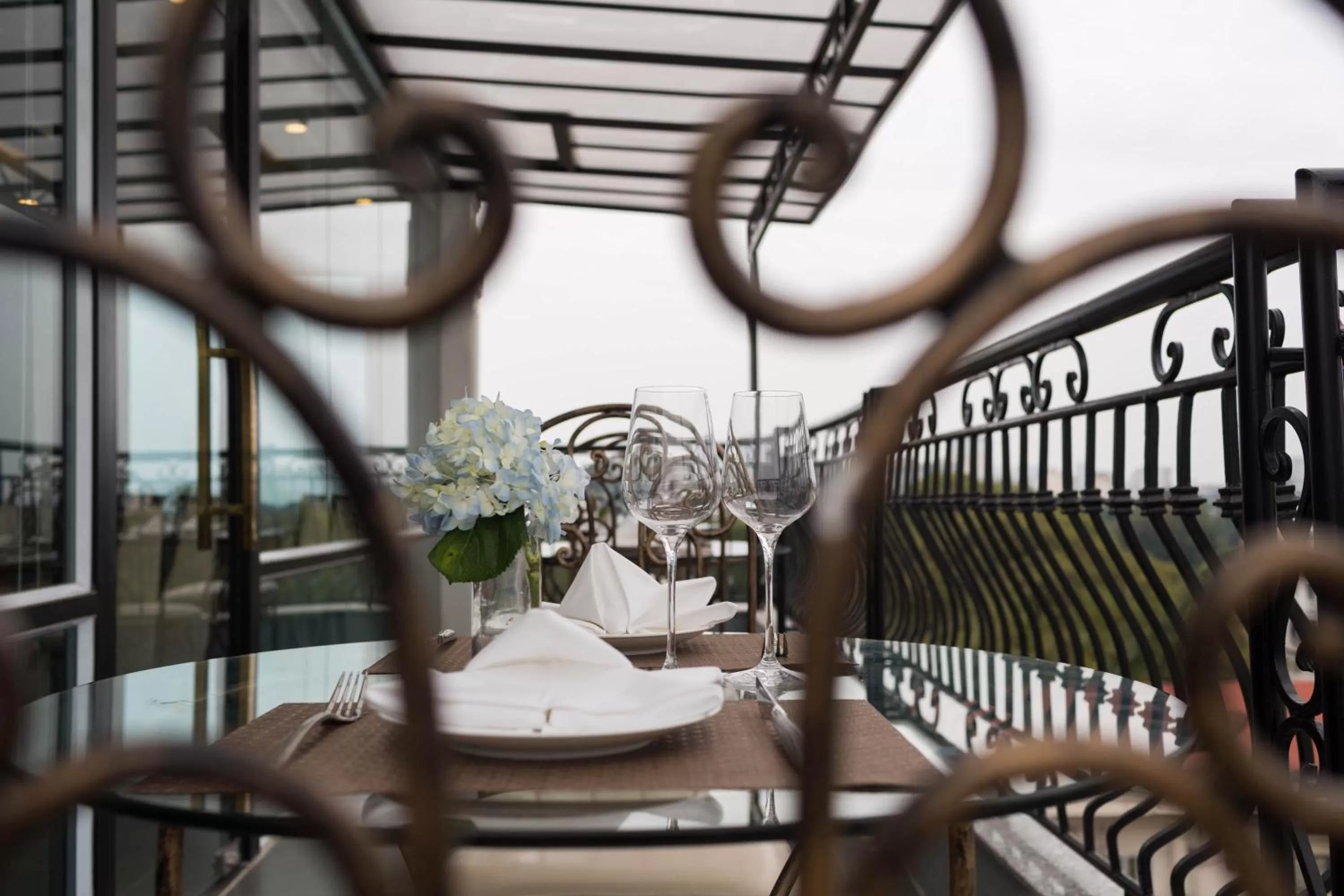 Balcony/Terrace in Bonsella Hotel