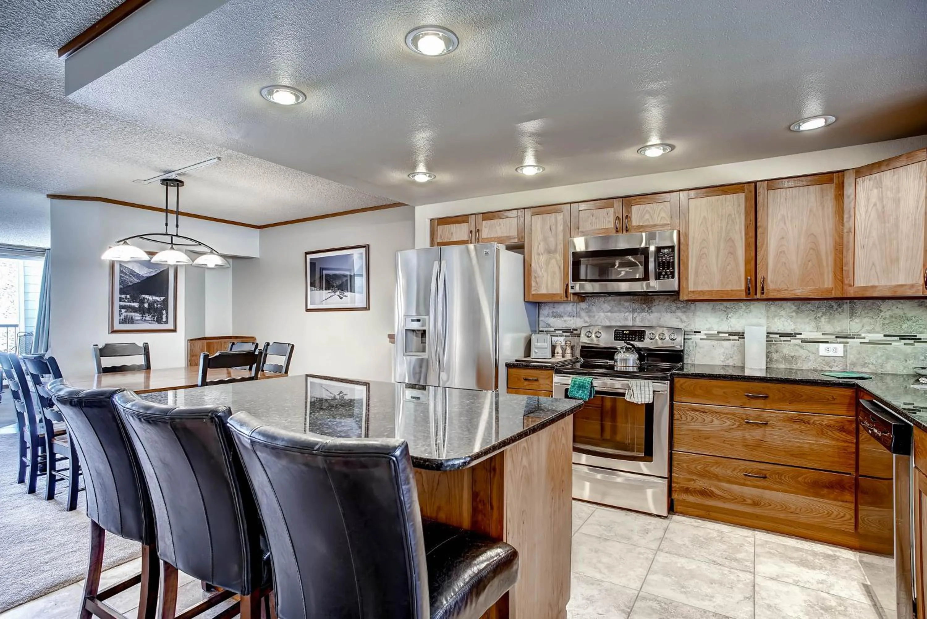 Kitchen or kitchenette in Evergreen Condominiums by Vail Resorts
