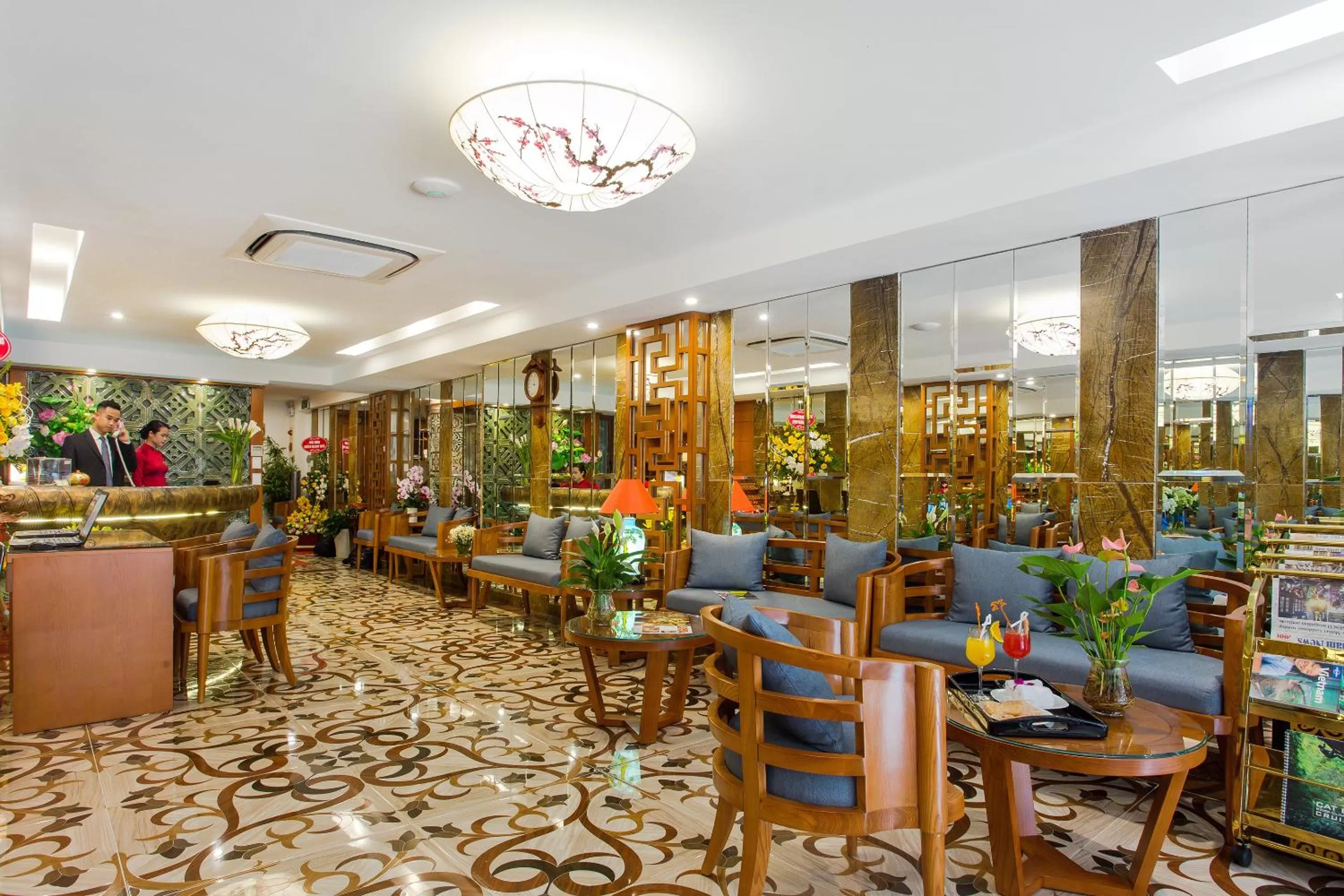 Lobby or reception in Hanoi Golden Holiday Hotel