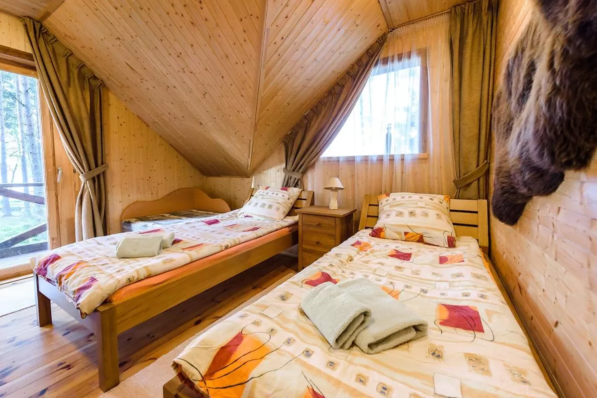 Bed in Svečių namai Smalvas