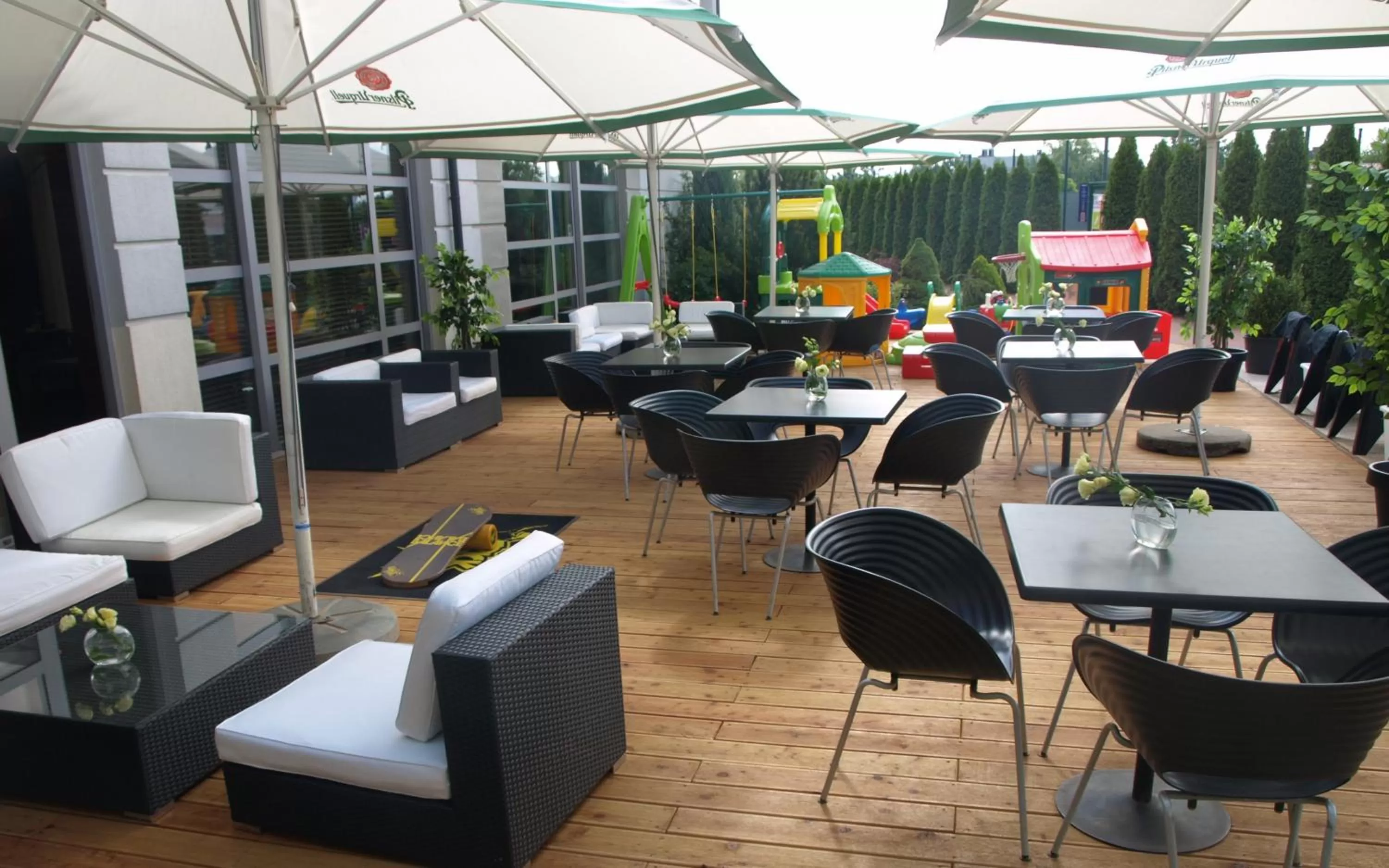 Balcony/Terrace in Hotel Restauracja Tenis Kortowo