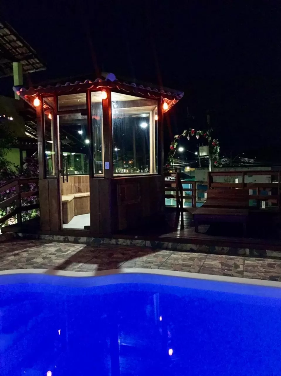 Swimming Pool in Pousada Campo Alegre