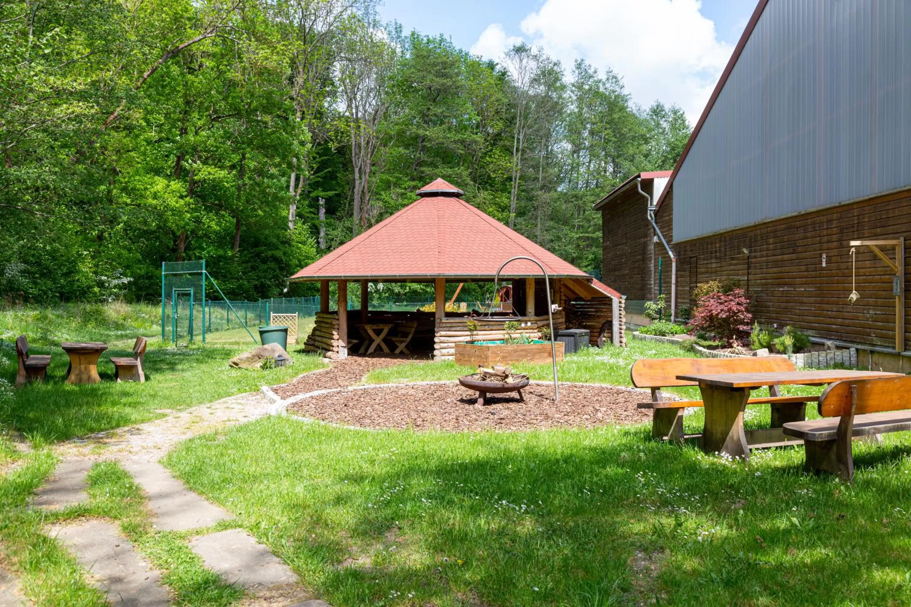 BBQ facilities in Sporthotel Wernigerode