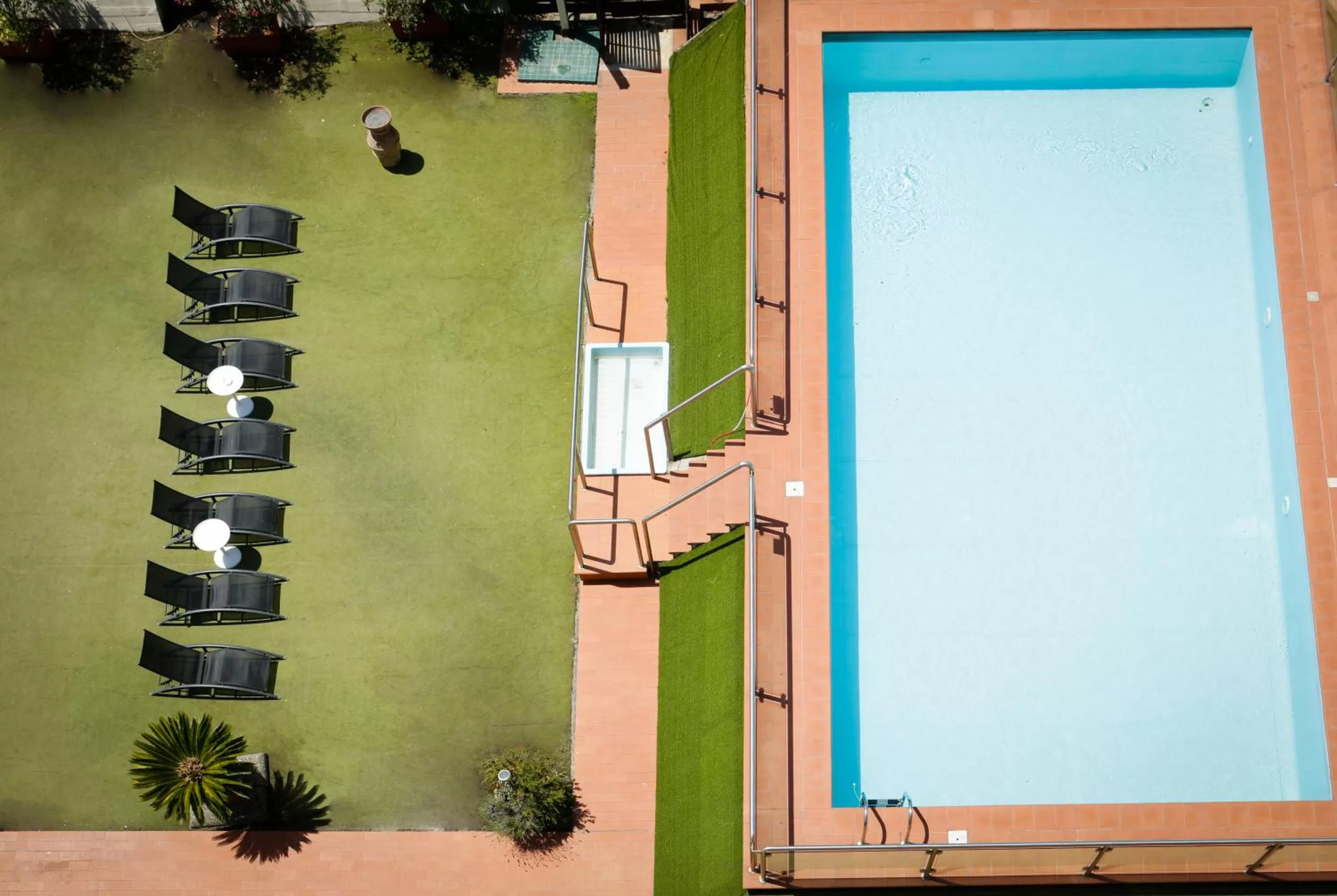 Pool view in Art Hotel Museo