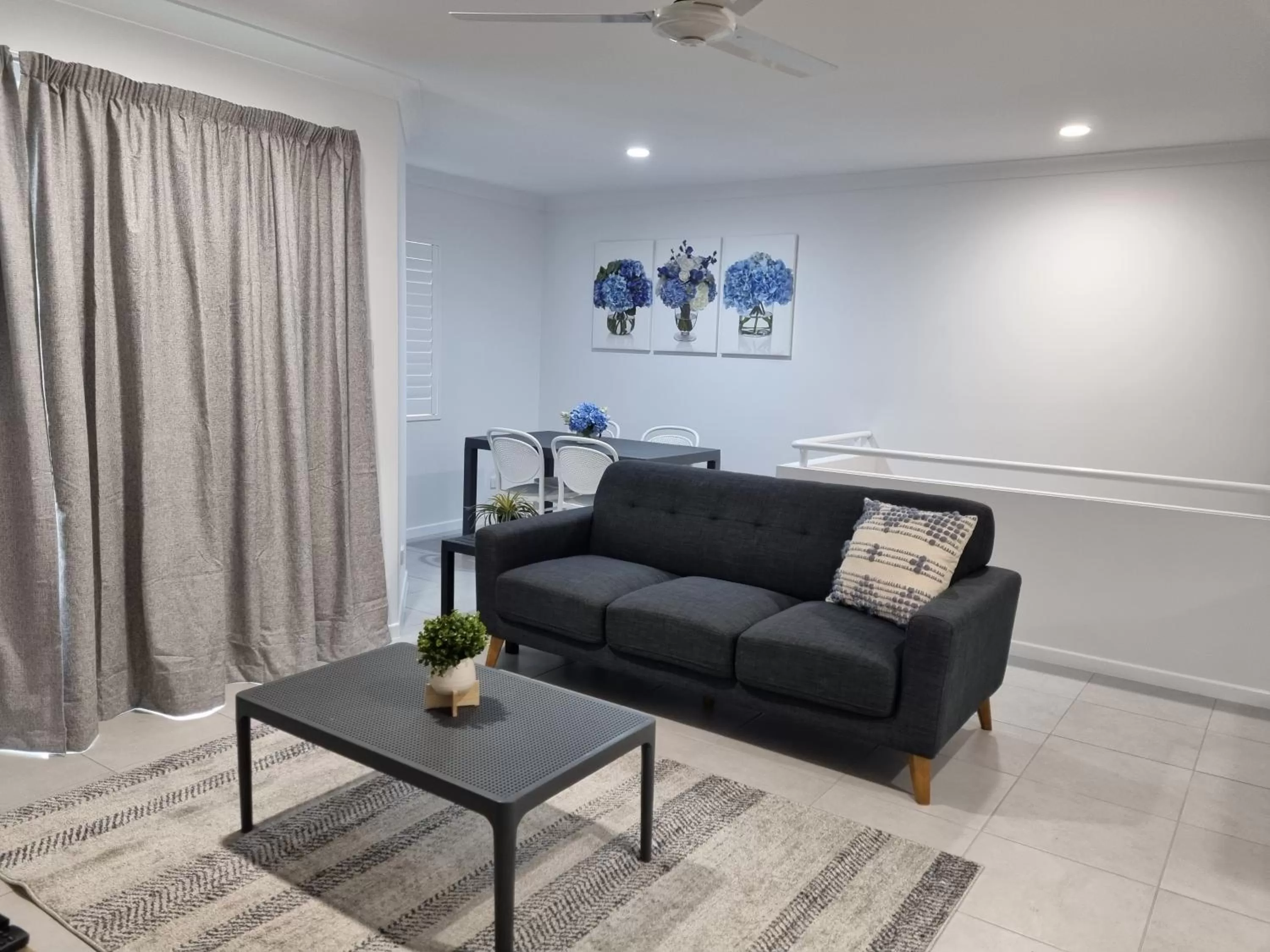 Living room in Rockhampton Serviced Apartments