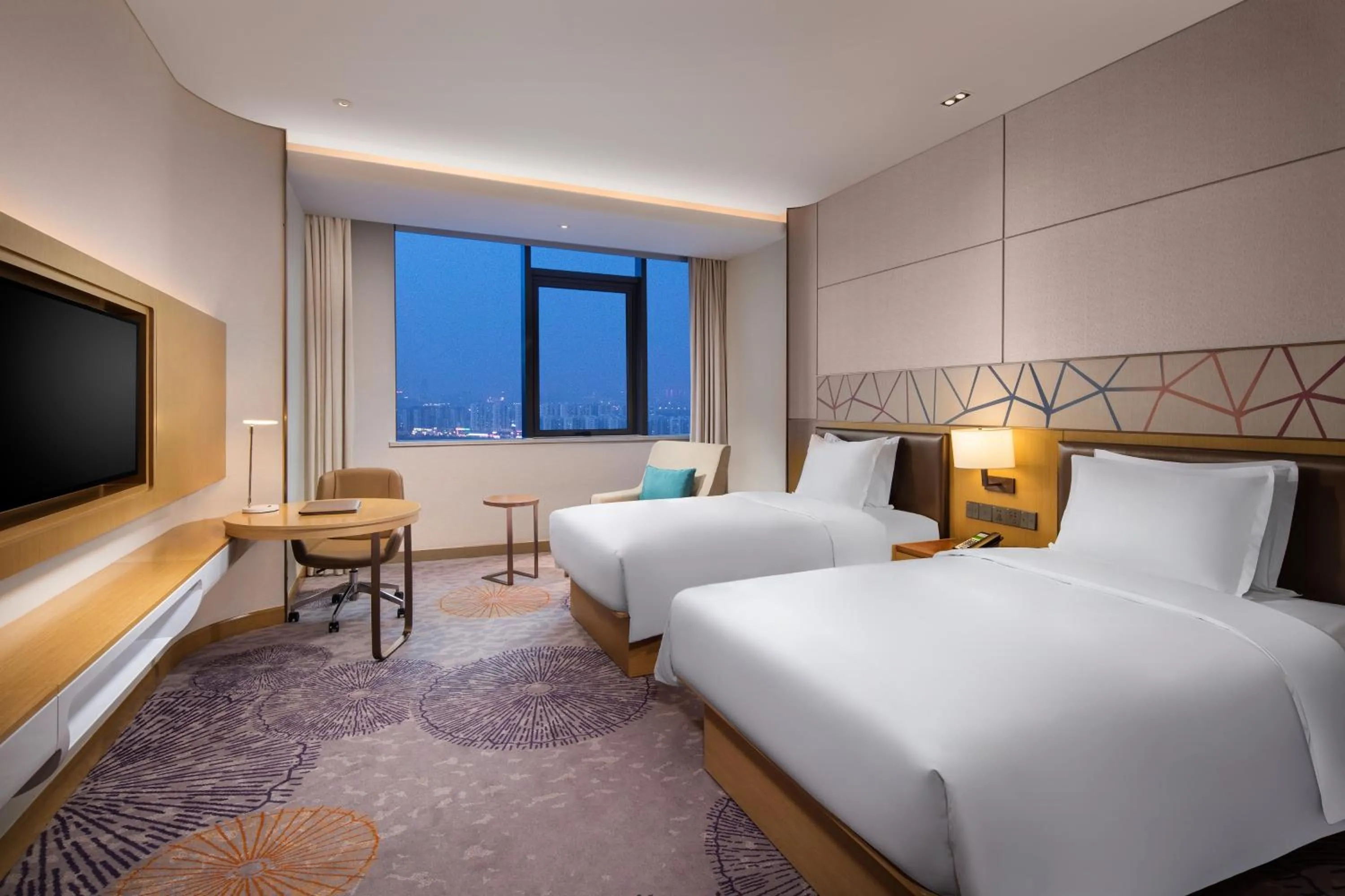 Bed in Holiday Inn Tianjin Xiqing by IHG