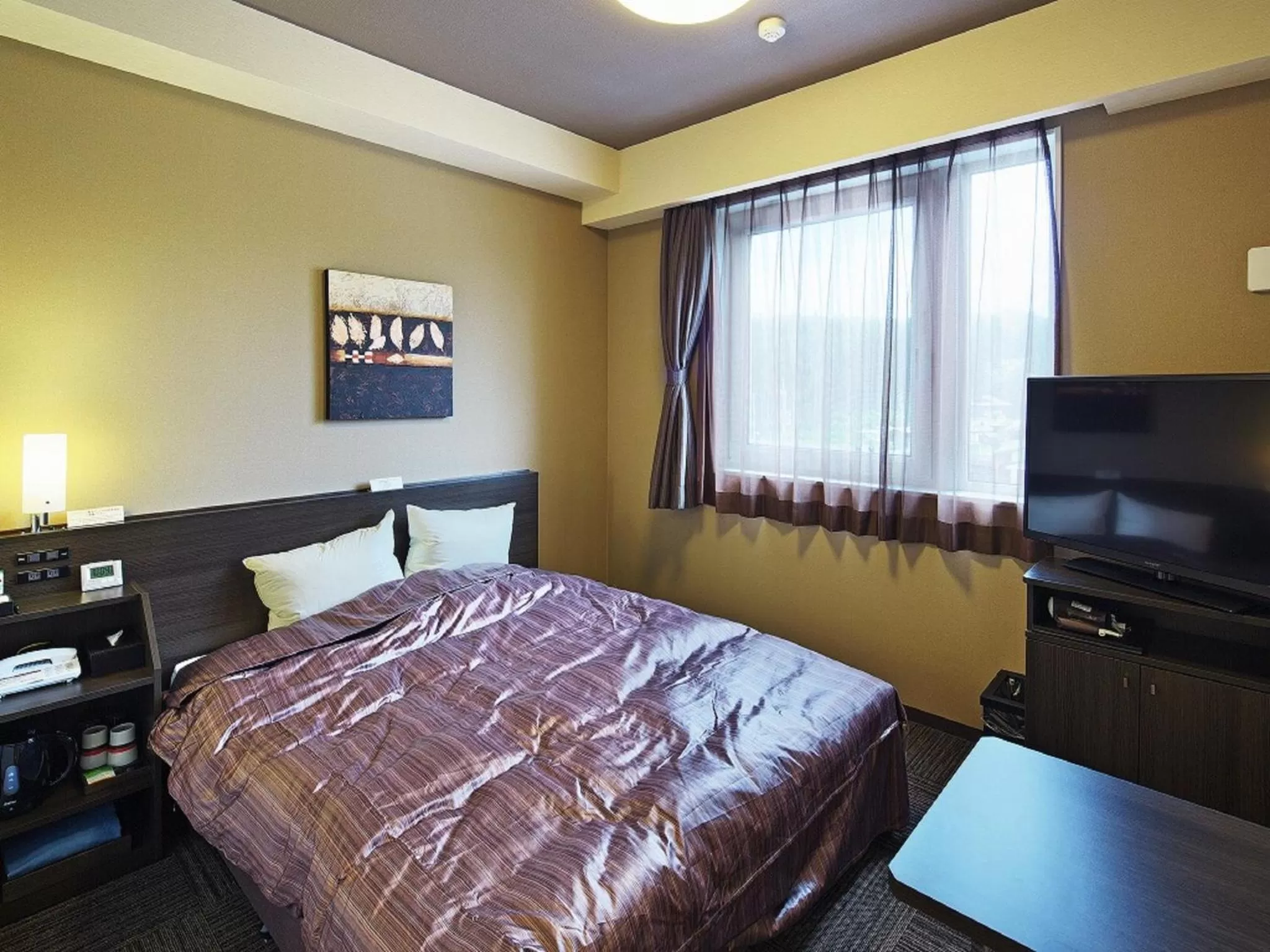 Photo of the whole room, Bed in Hotel Route-inn Yaita