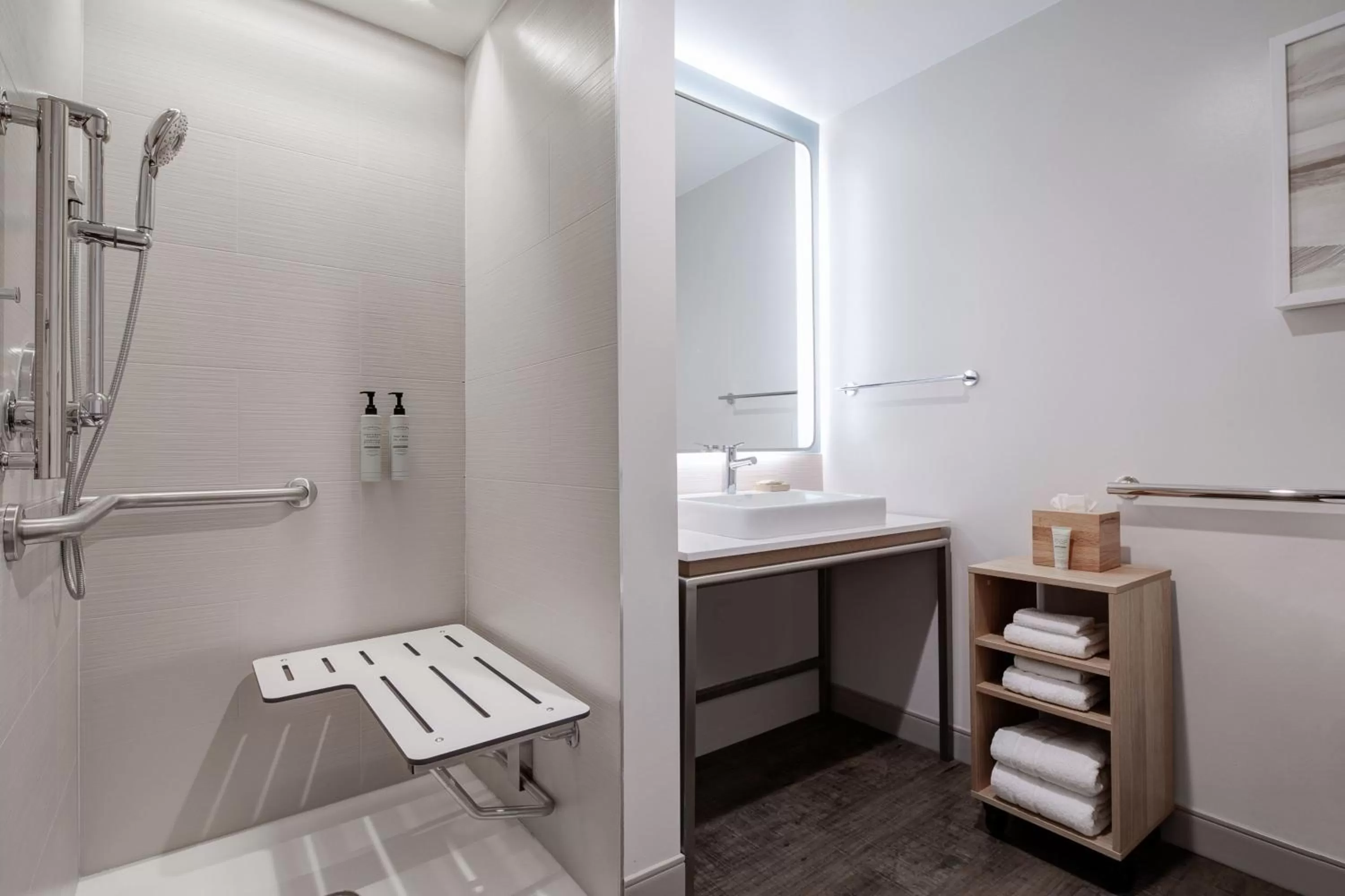 Bathroom in Element Salt Lake City Downtown