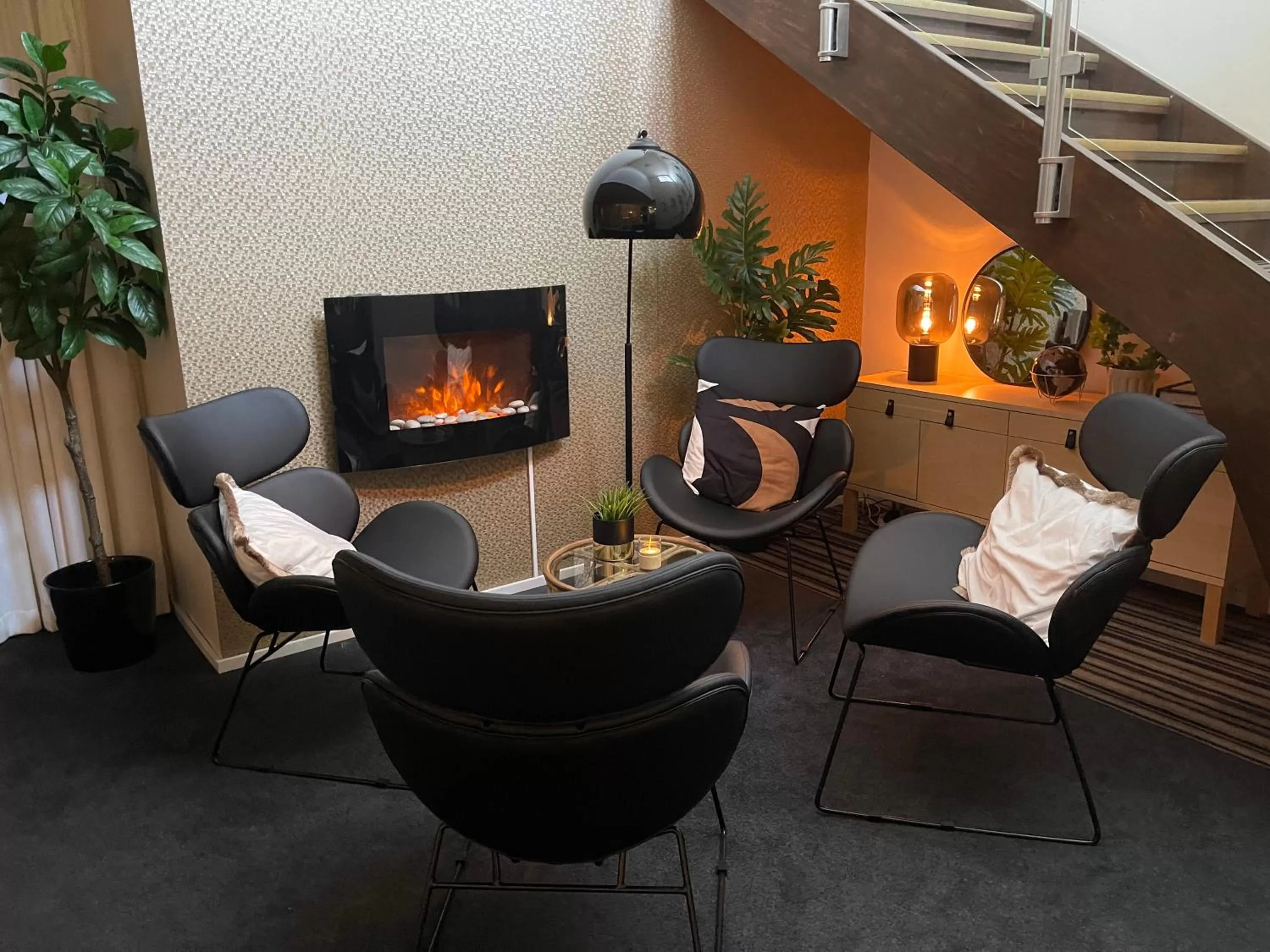 Seating area in Hotell Entré Norr