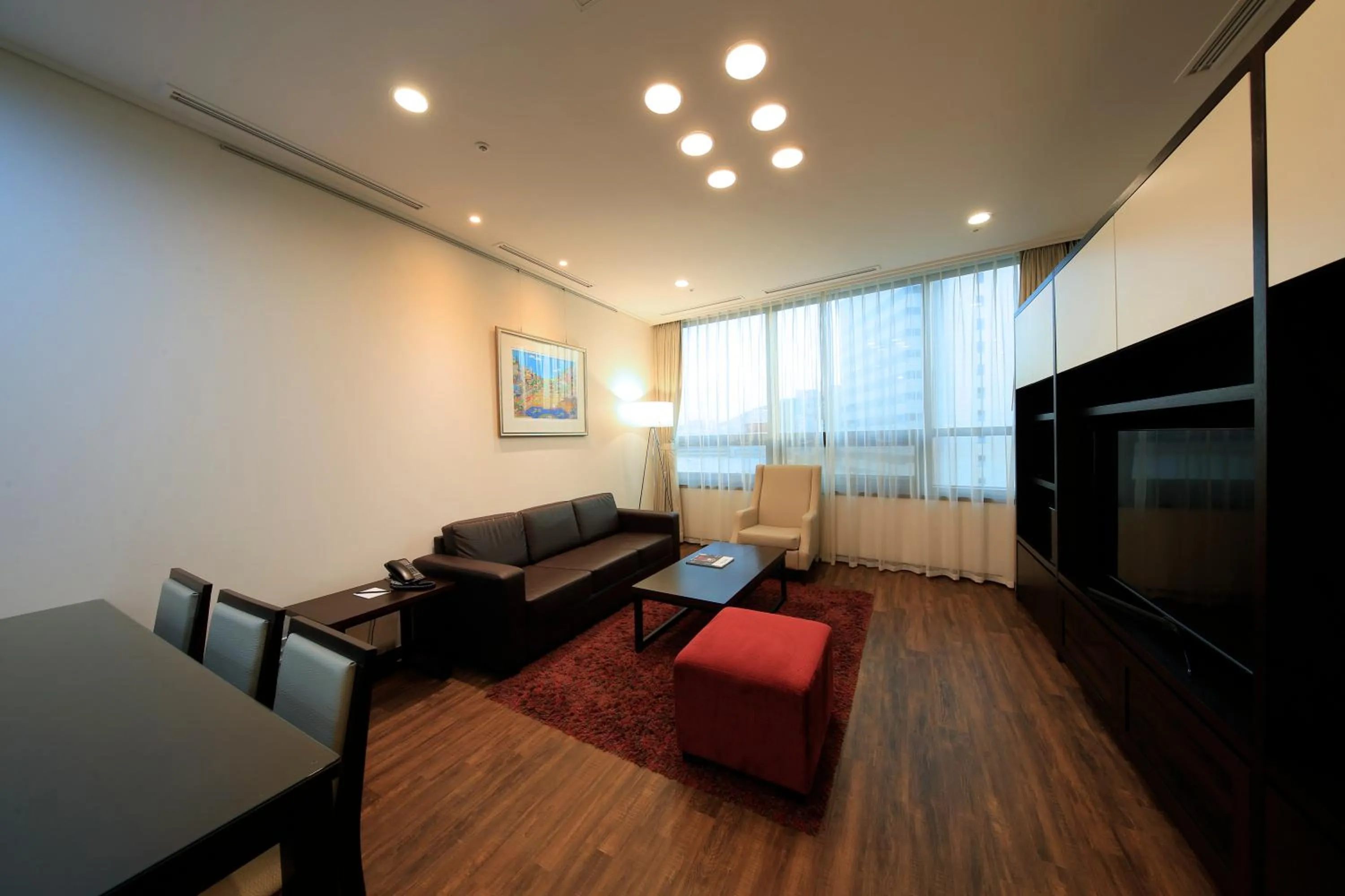 Living room in Orakai Insadong Suites