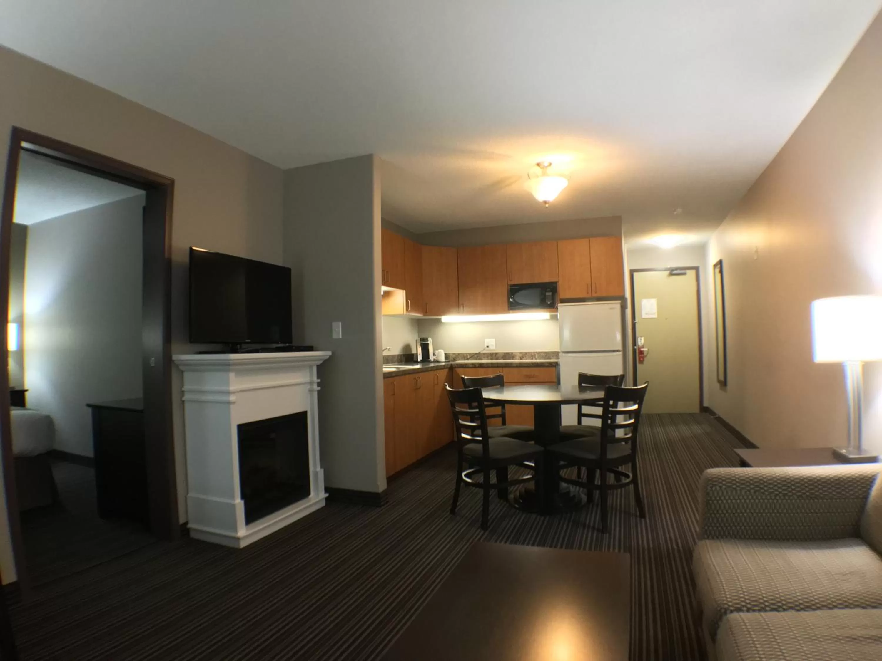 Living room in Super 8 by Wyndham Kapuskasing