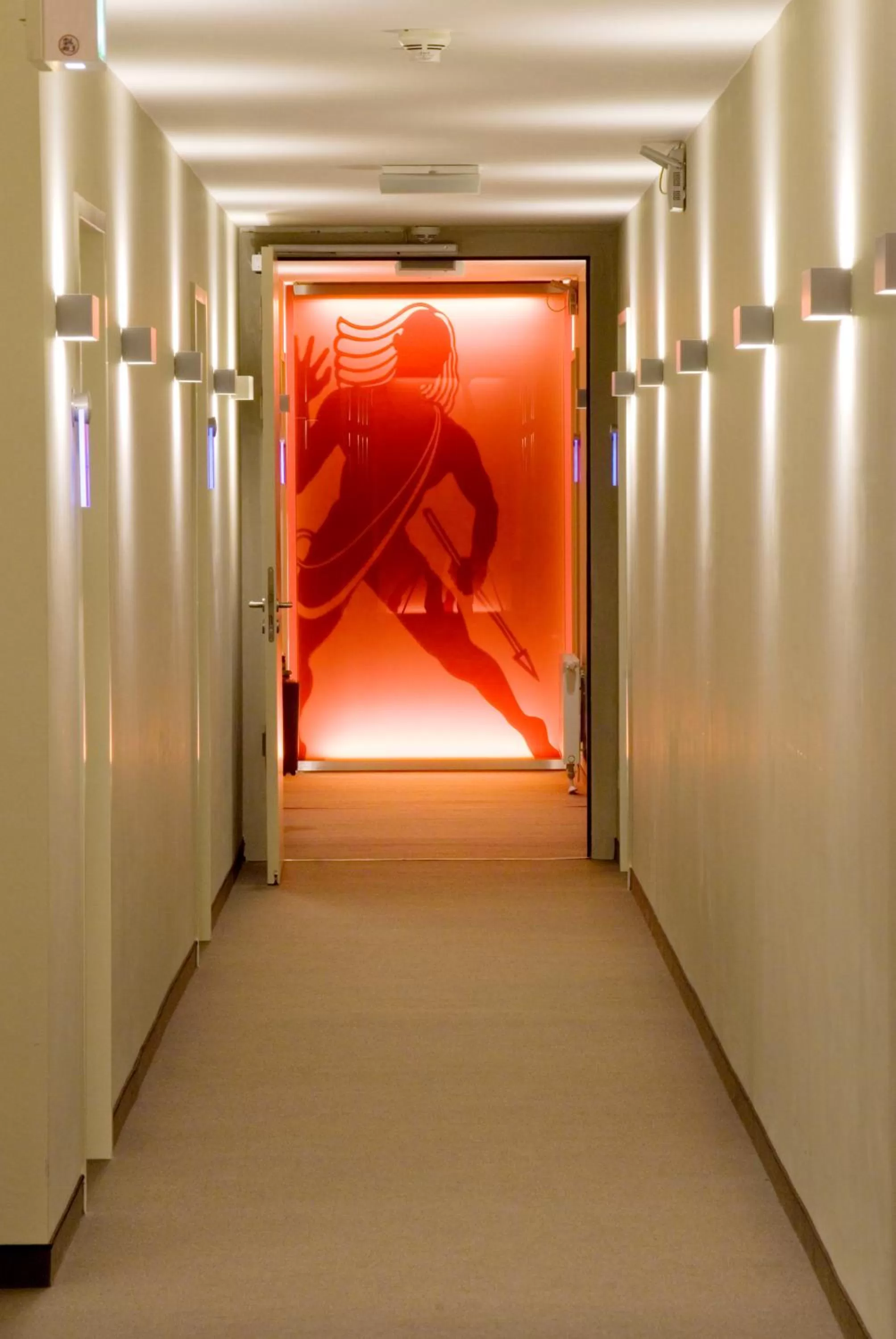 Decorative detail in Nymphe Strandhotel & Apartments