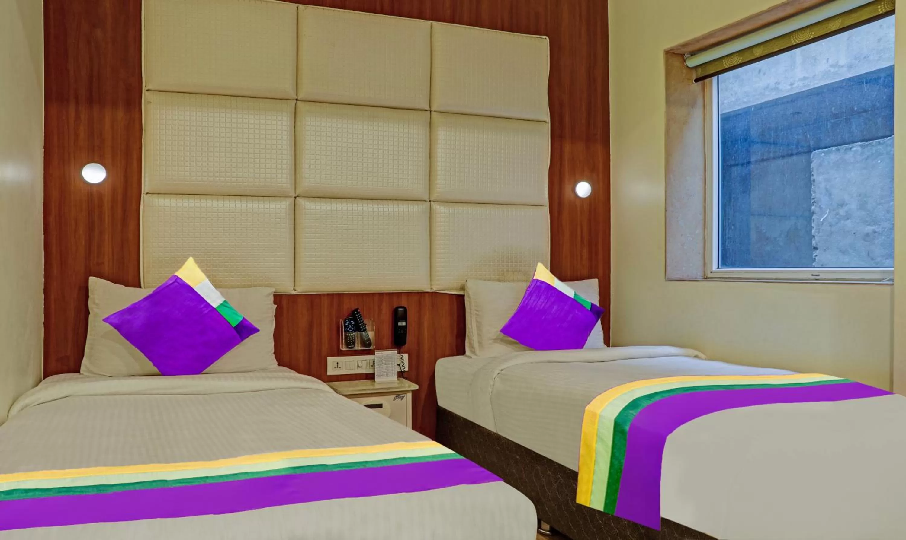 Bed in The Onyx Hotel