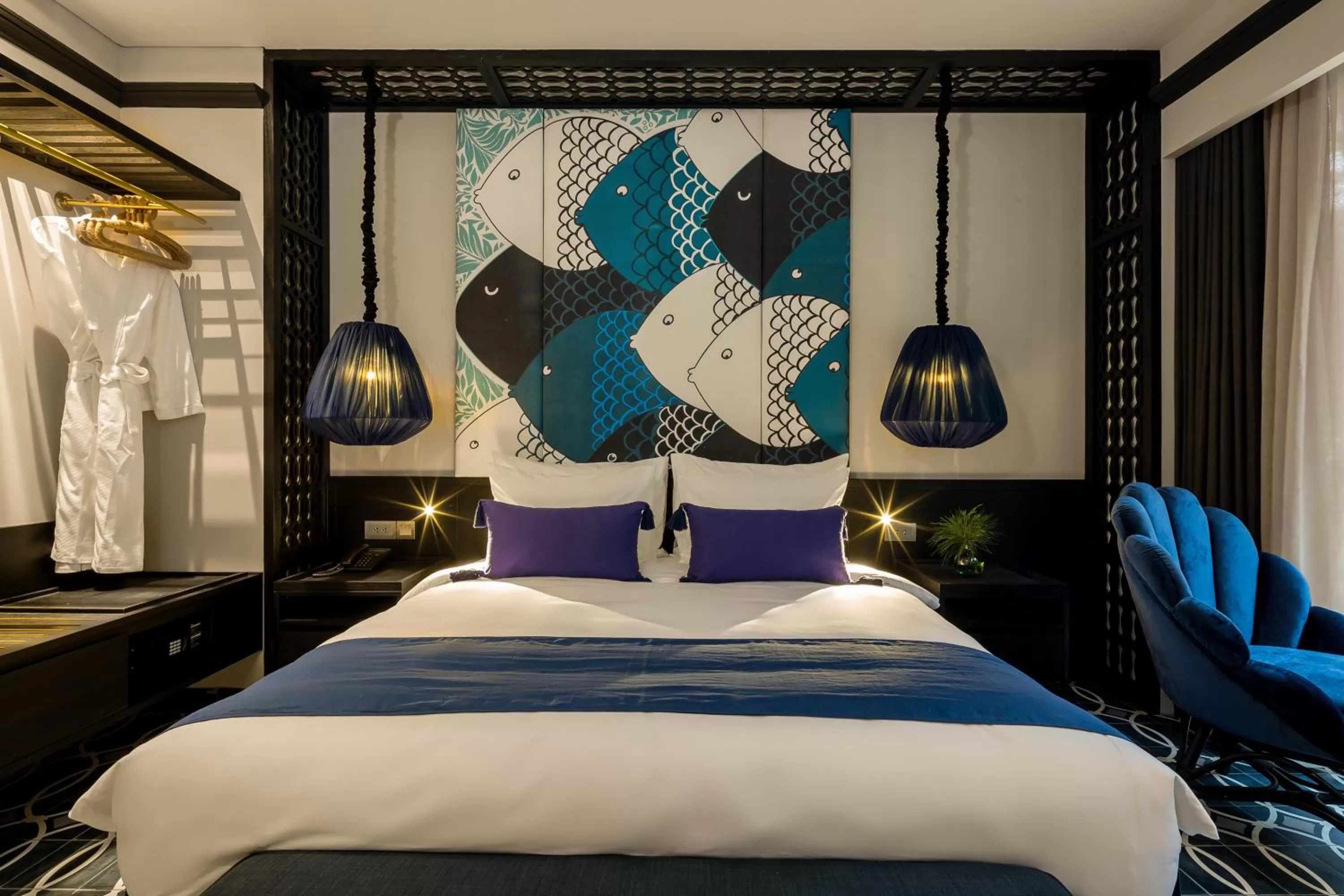 Bedroom, Bed in Sol An Bang Beach Resort & Spa