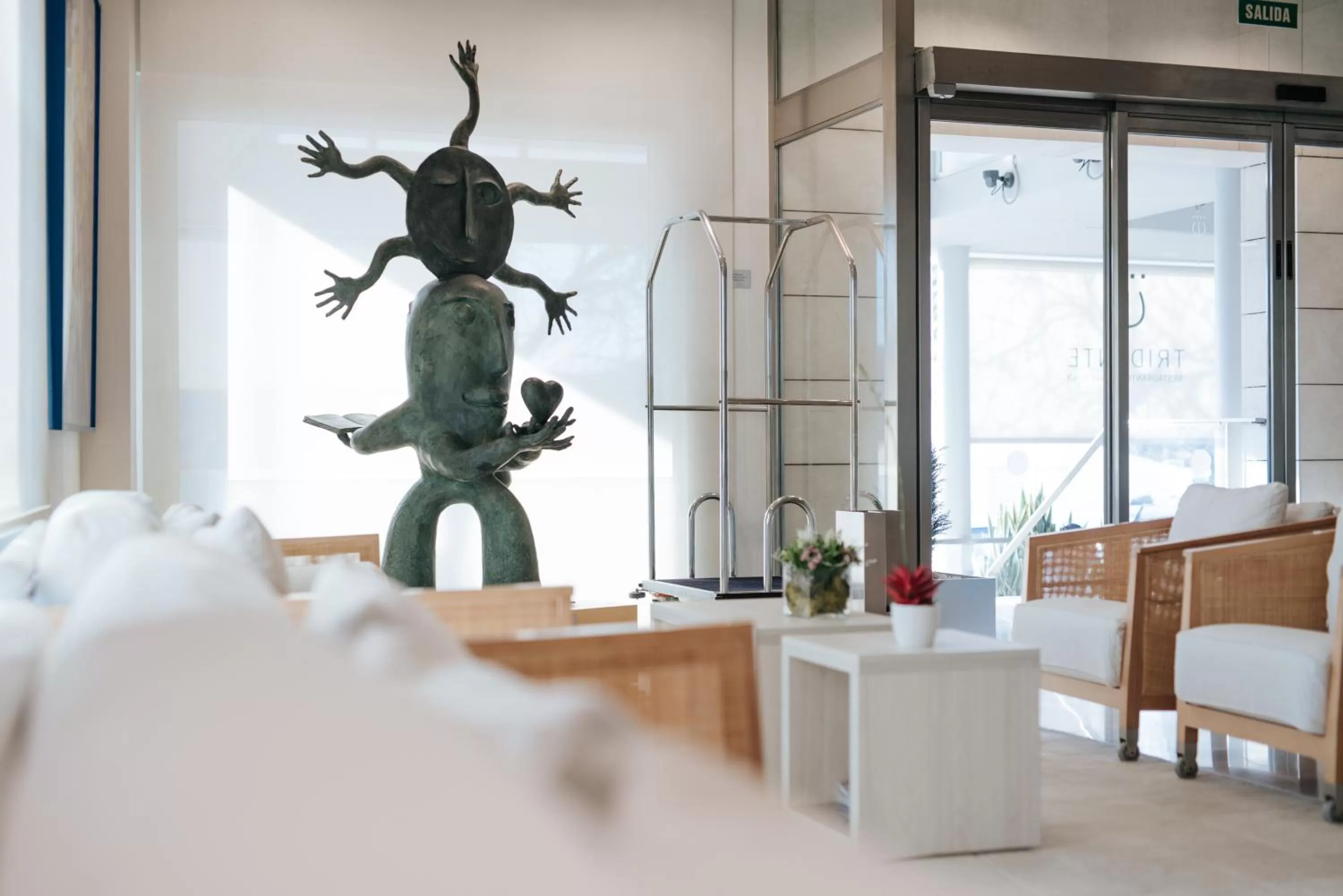 Lobby or reception in Hotel Neptuno Playa & Spa