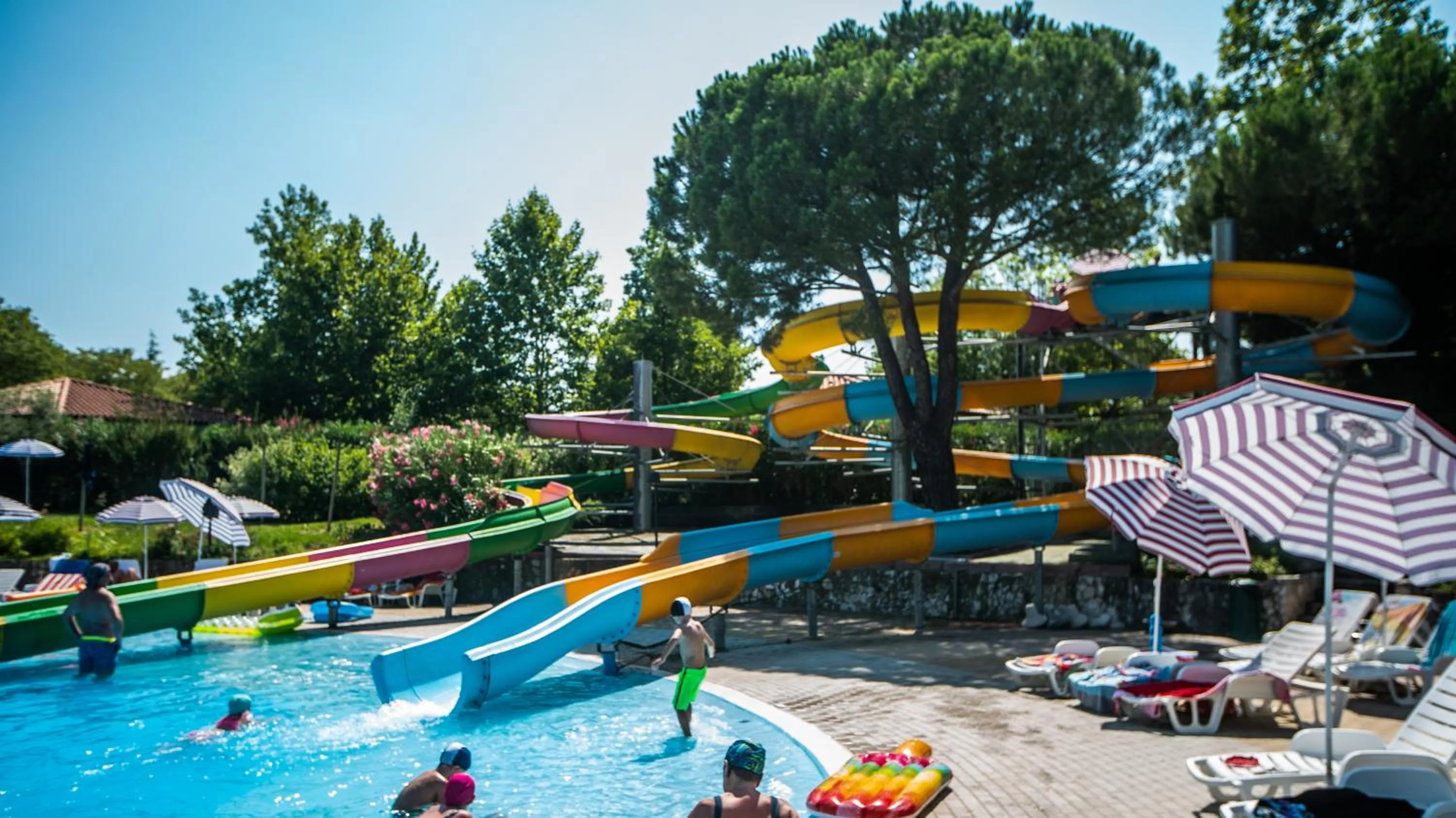 Aqua park in Hotel Bella Italia