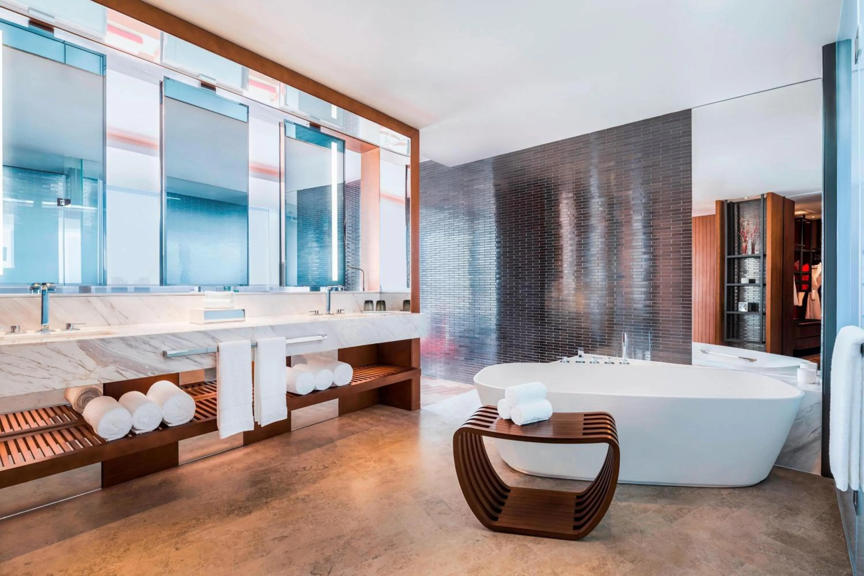 Bathroom in W Shanghai - The Bund