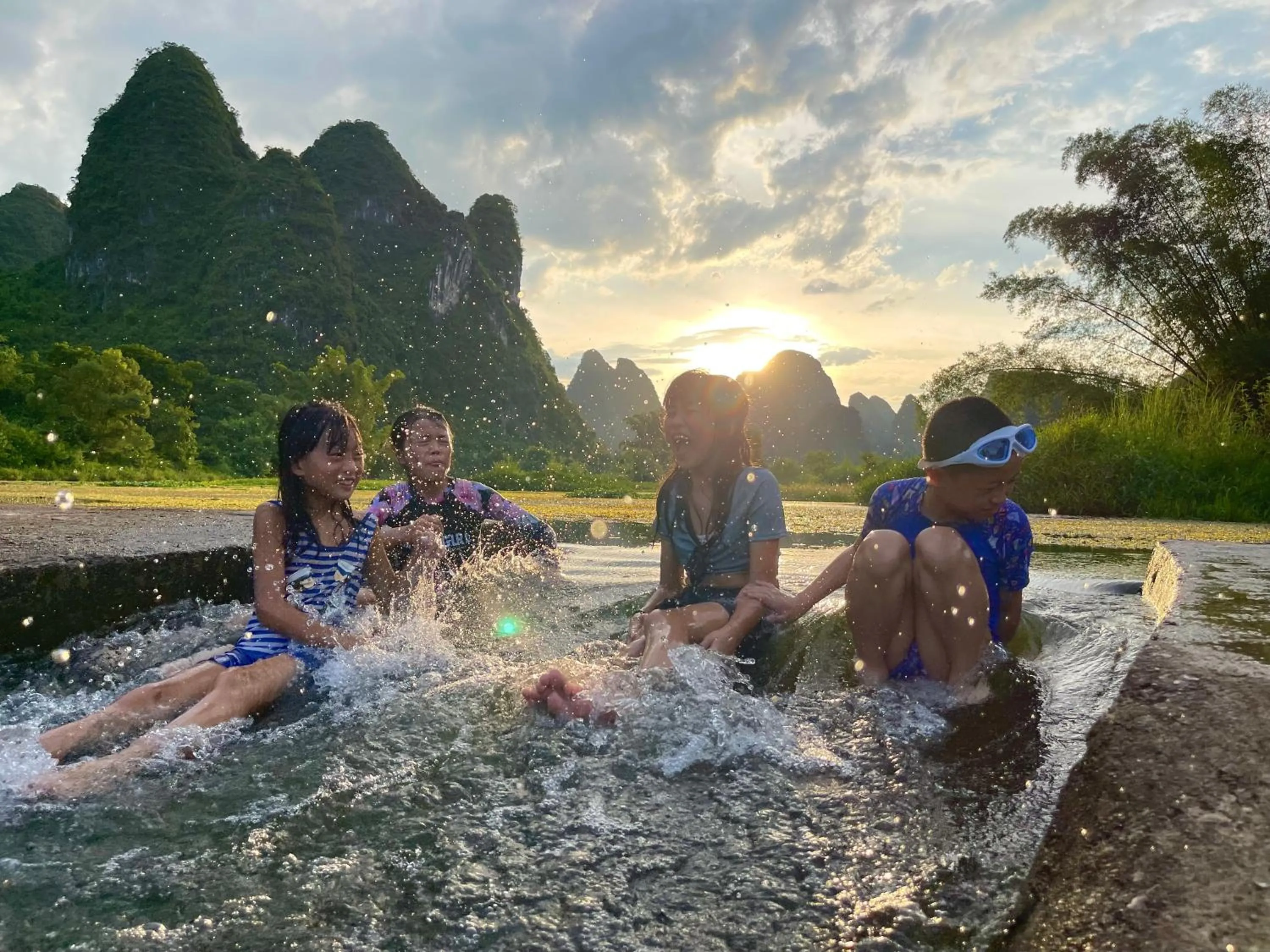 People in Moondance Boutique Resort