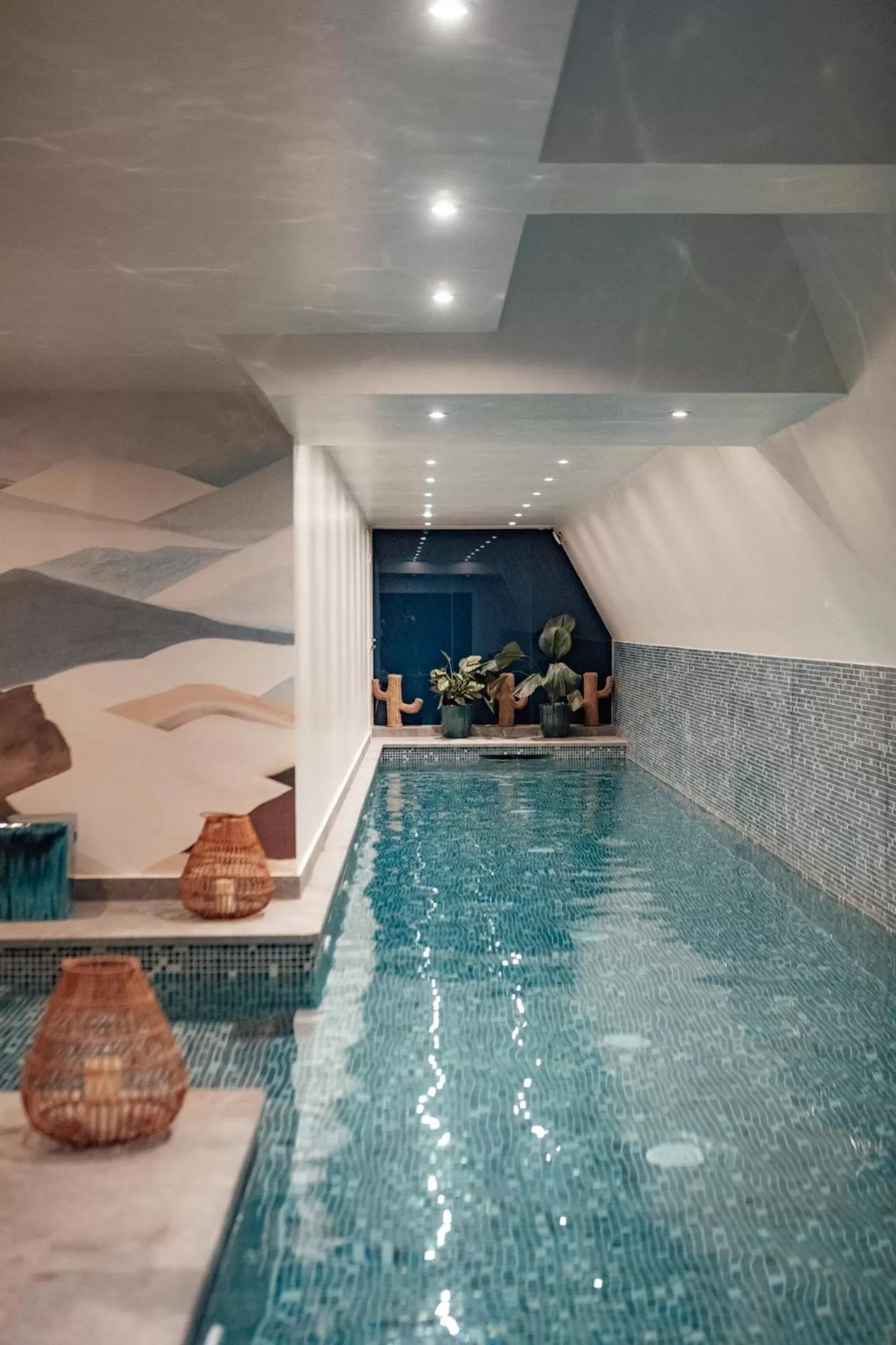 Spa and wellness centre/facilities in Hotel Parister Piscine & Spa