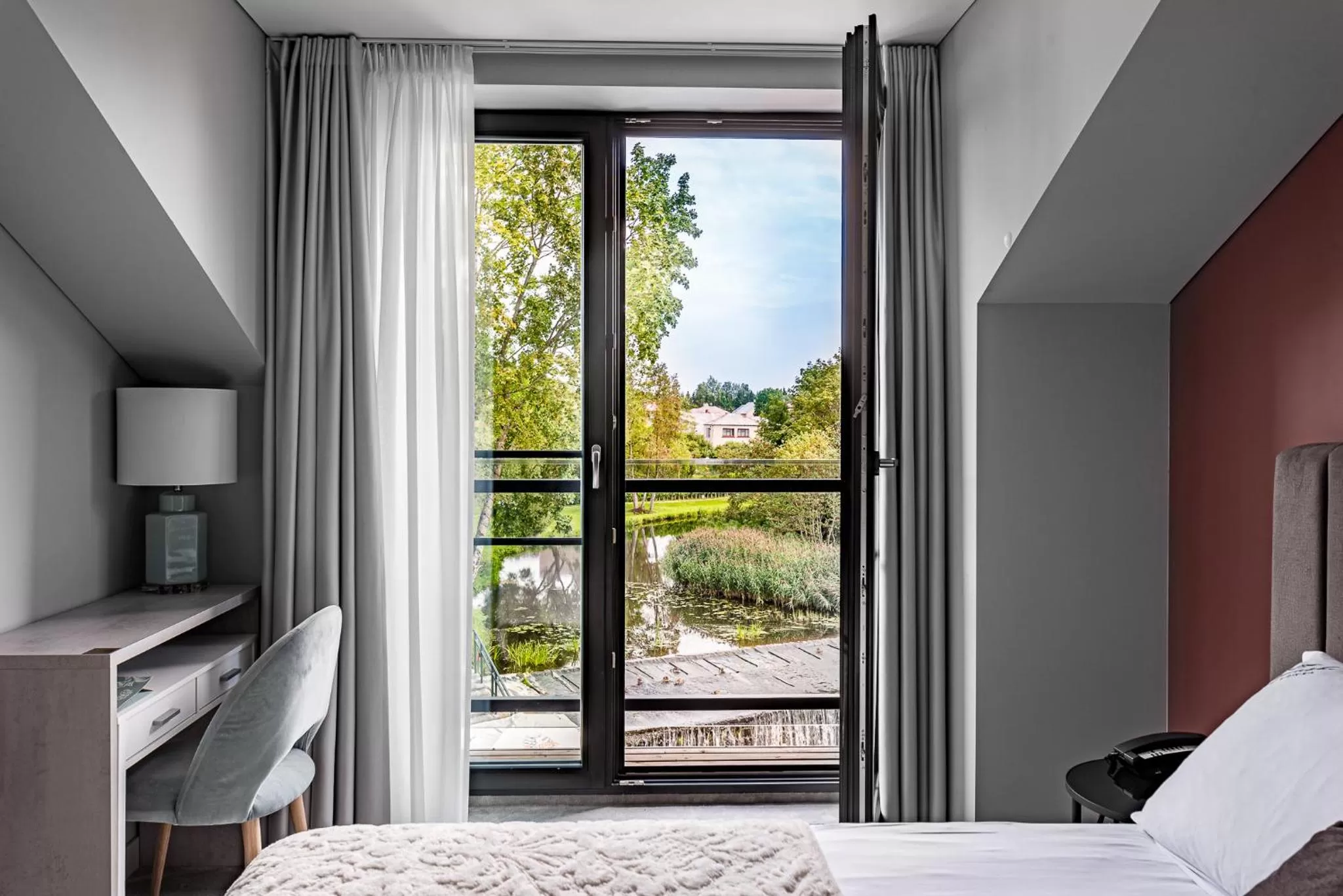 Bed in Oginski Hotel