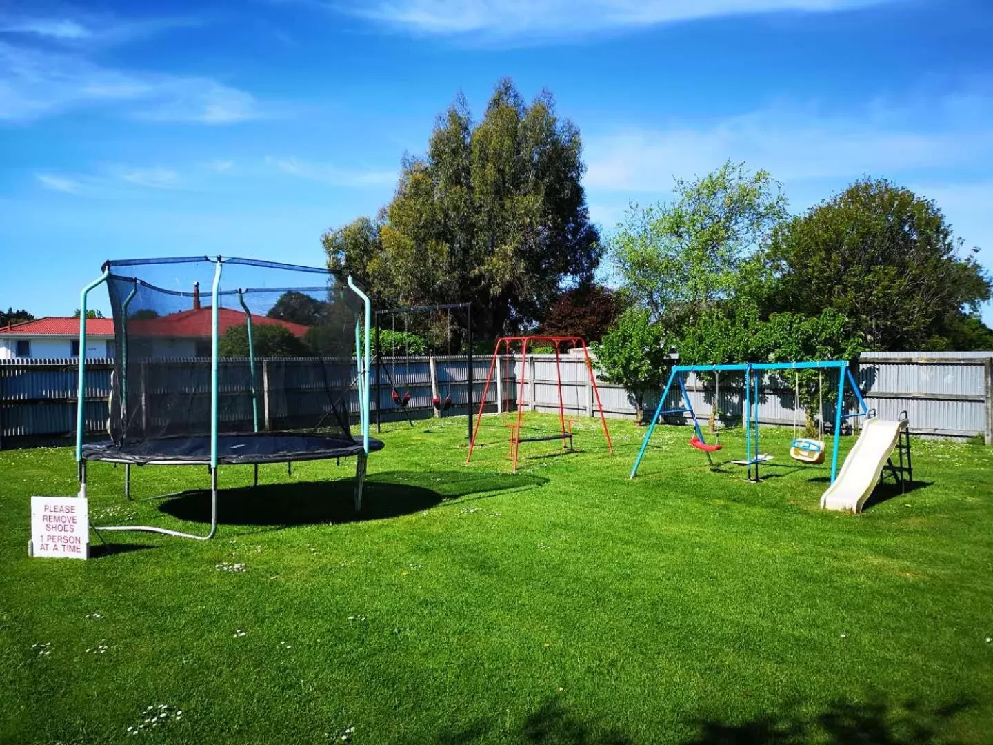 Children play ground in Colonial Lodge Motel