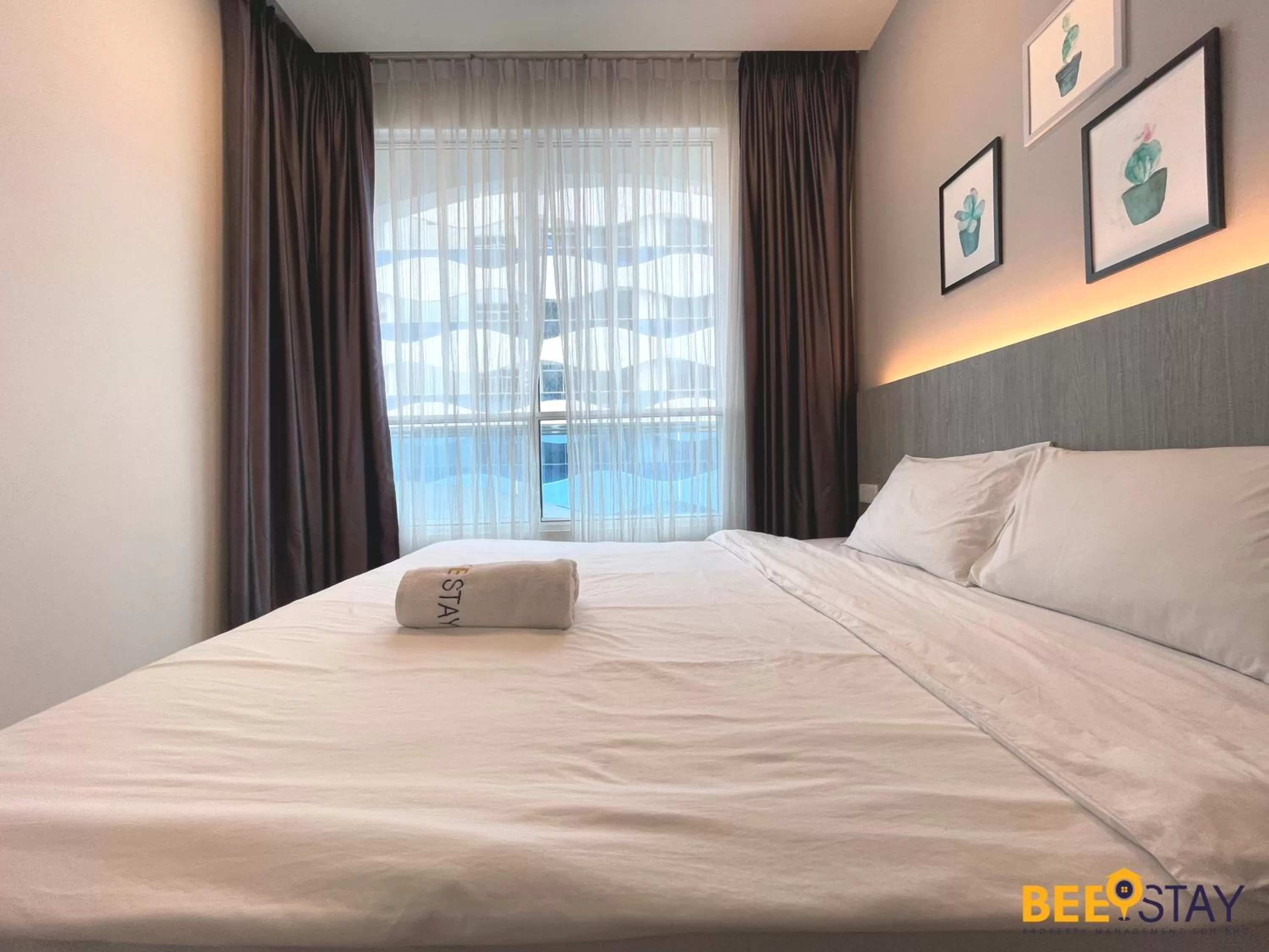 Bed in The Wave Suites Melaka by BEESTAY