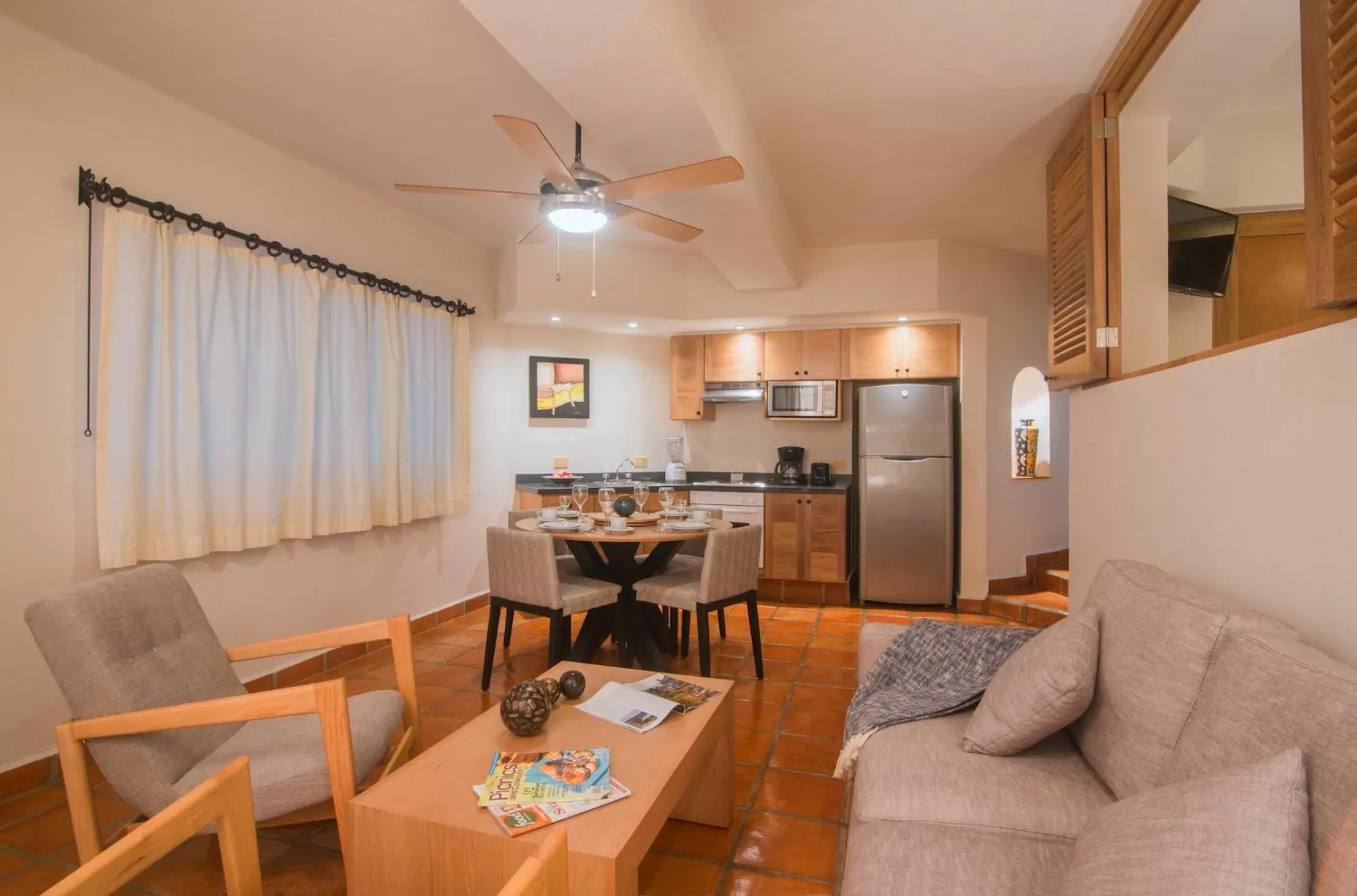 Kitchen or kitchenette in One Beach Street Zona Romantica Puerto Vallarta