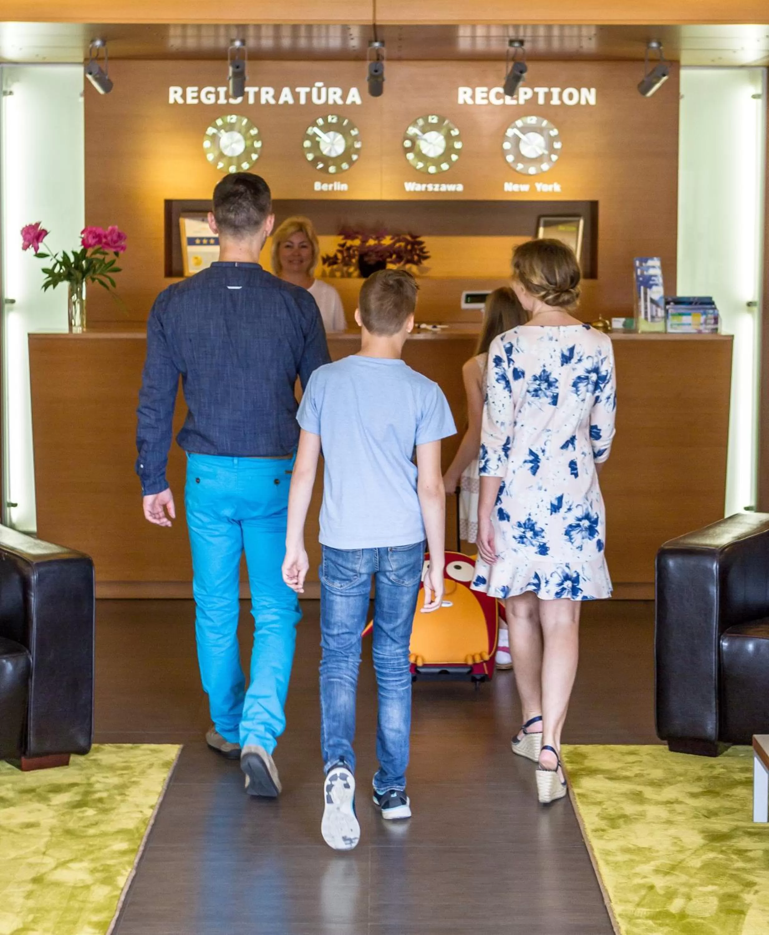 Lobby or reception in De Lita