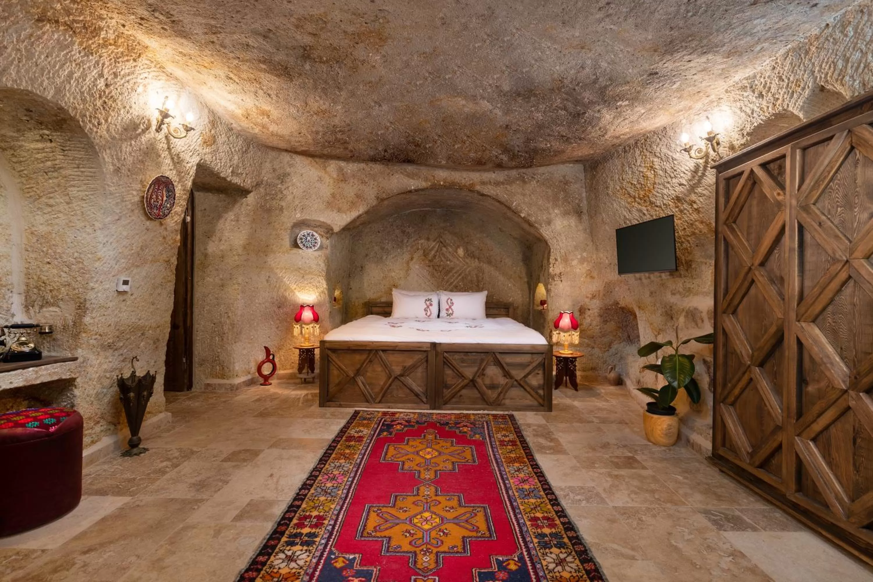 Bedroom in Kayata Cave Suites Special Class