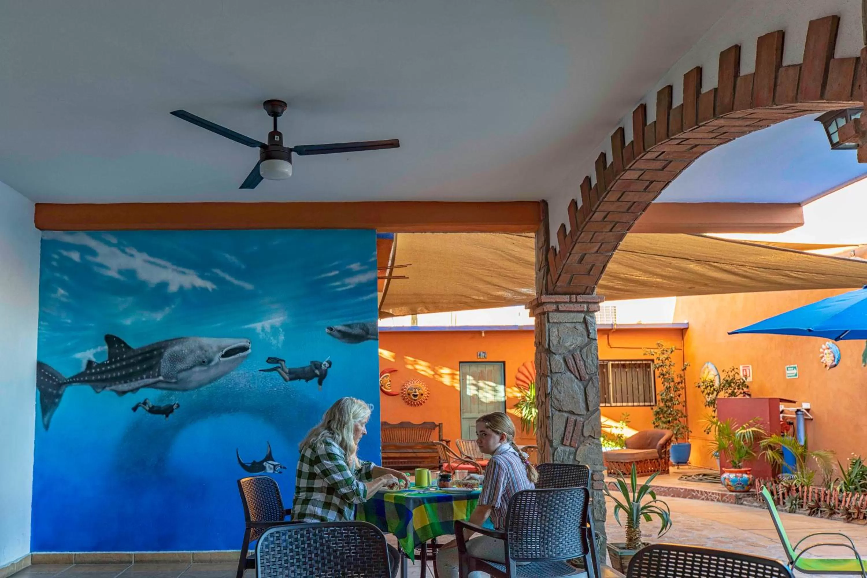 Restaurant/places to eat in Hotel Posada Luna Sol