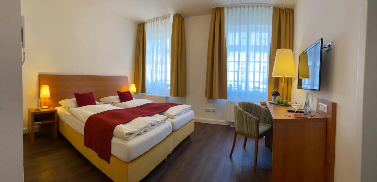 Bedroom, Bed in Hotel Pilgrimhaus