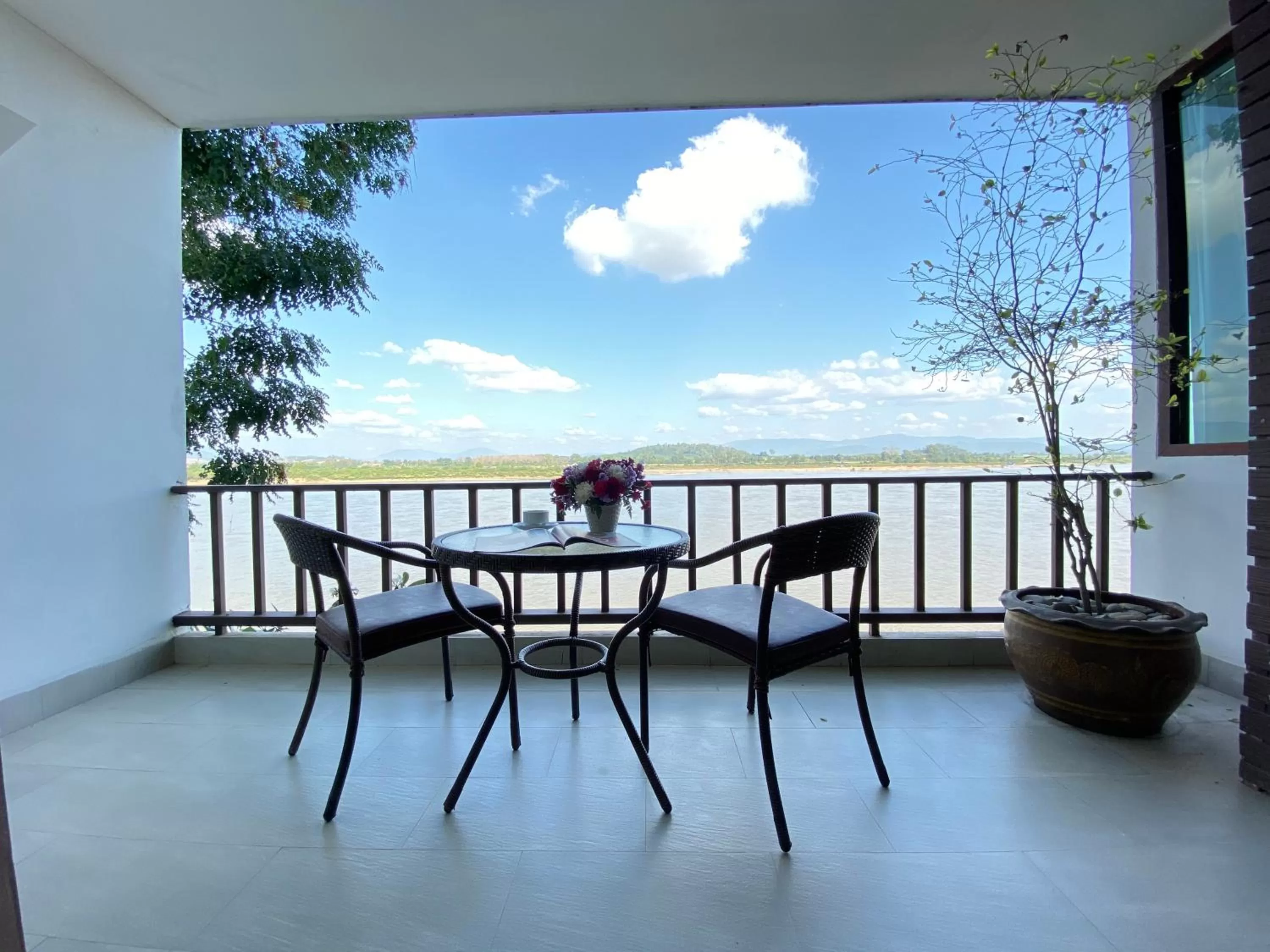 River view in Siam Triangle Hotel Chiang Sean