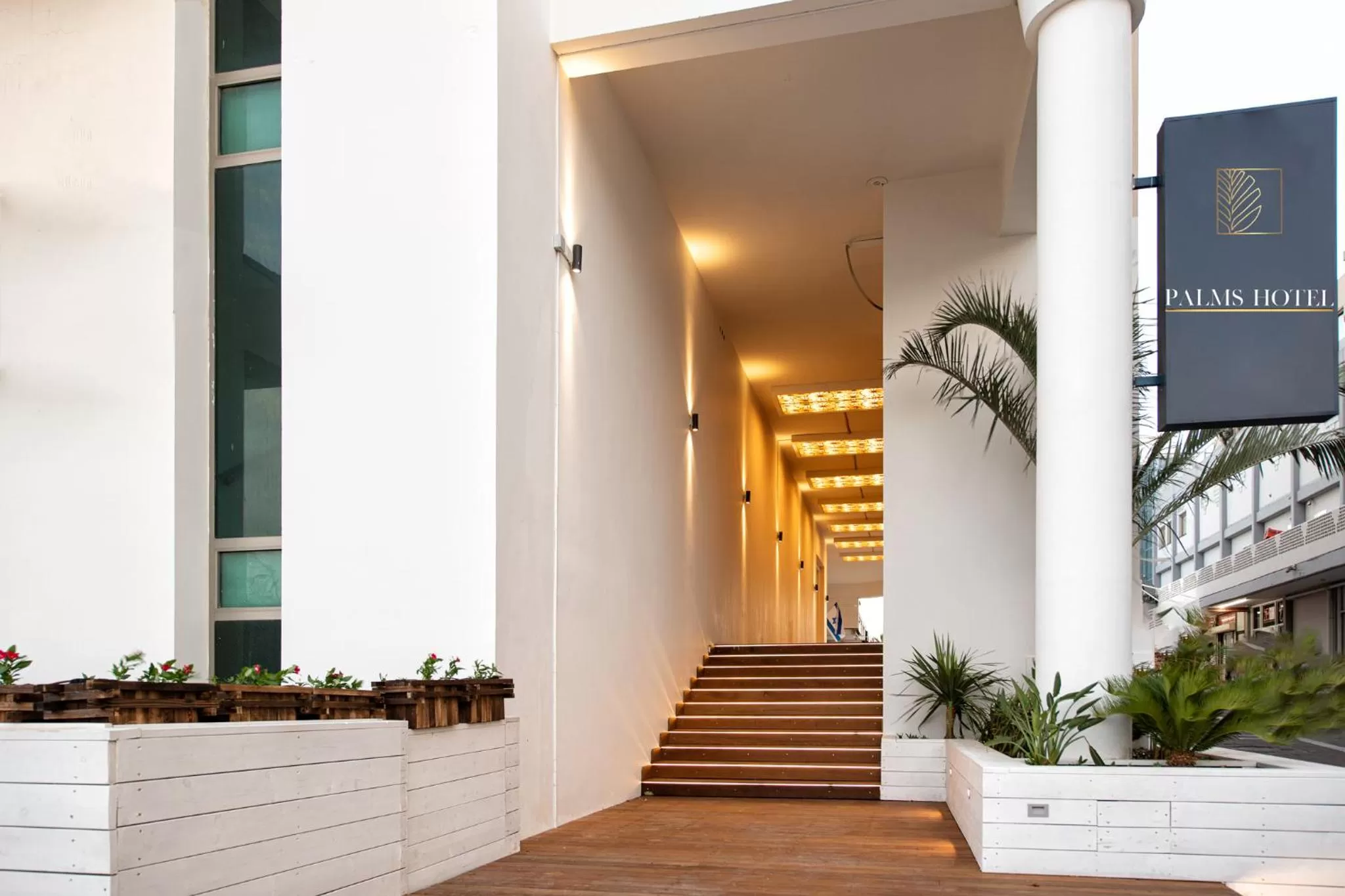 Facade/entrance in Brown Lighthouse Eilat, a member of Brown Hotels