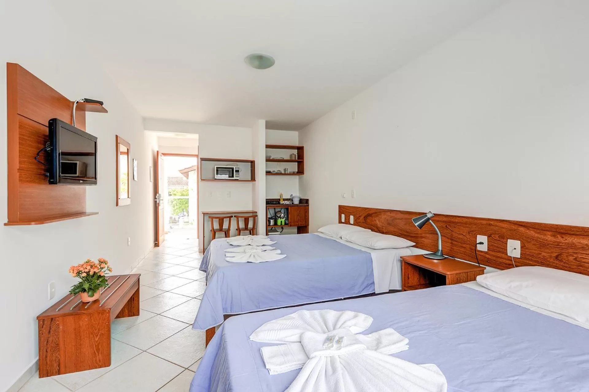 View (from property/room), Bed in Village Paraíso