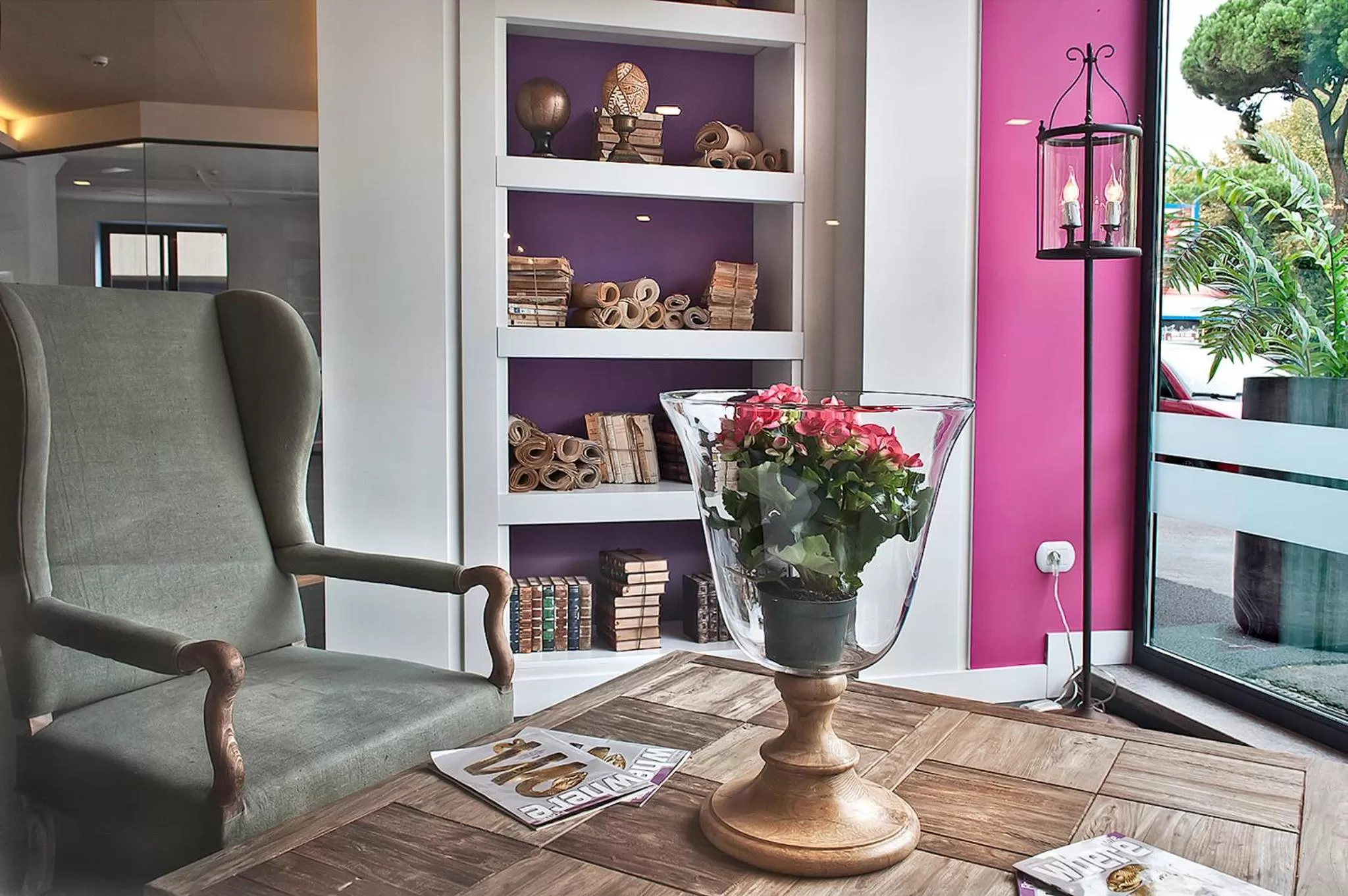 Lobby or reception in Hotel Caravel