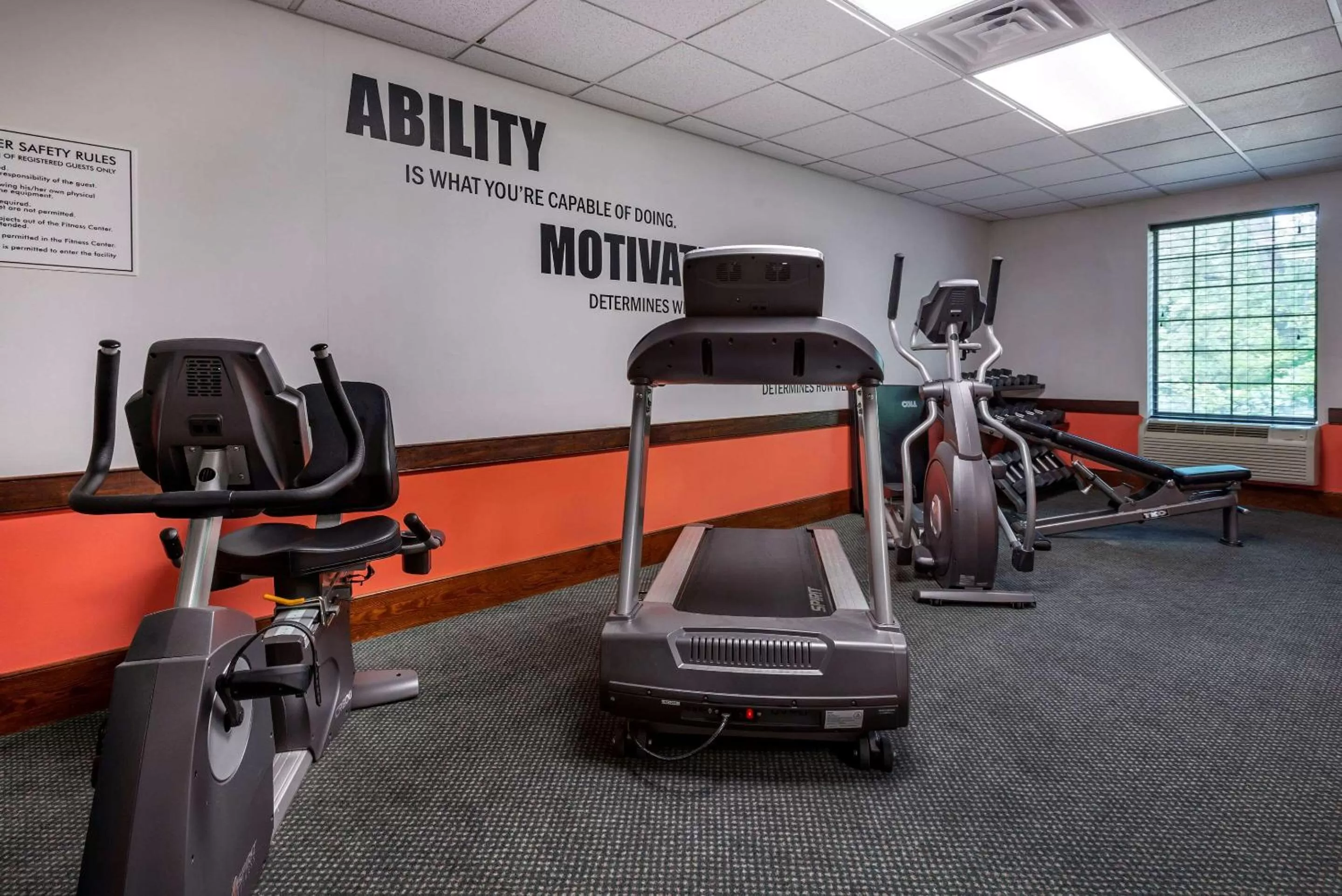 Fitness centre/facilities in Quality Inn Montgomeryville-Philadelphia