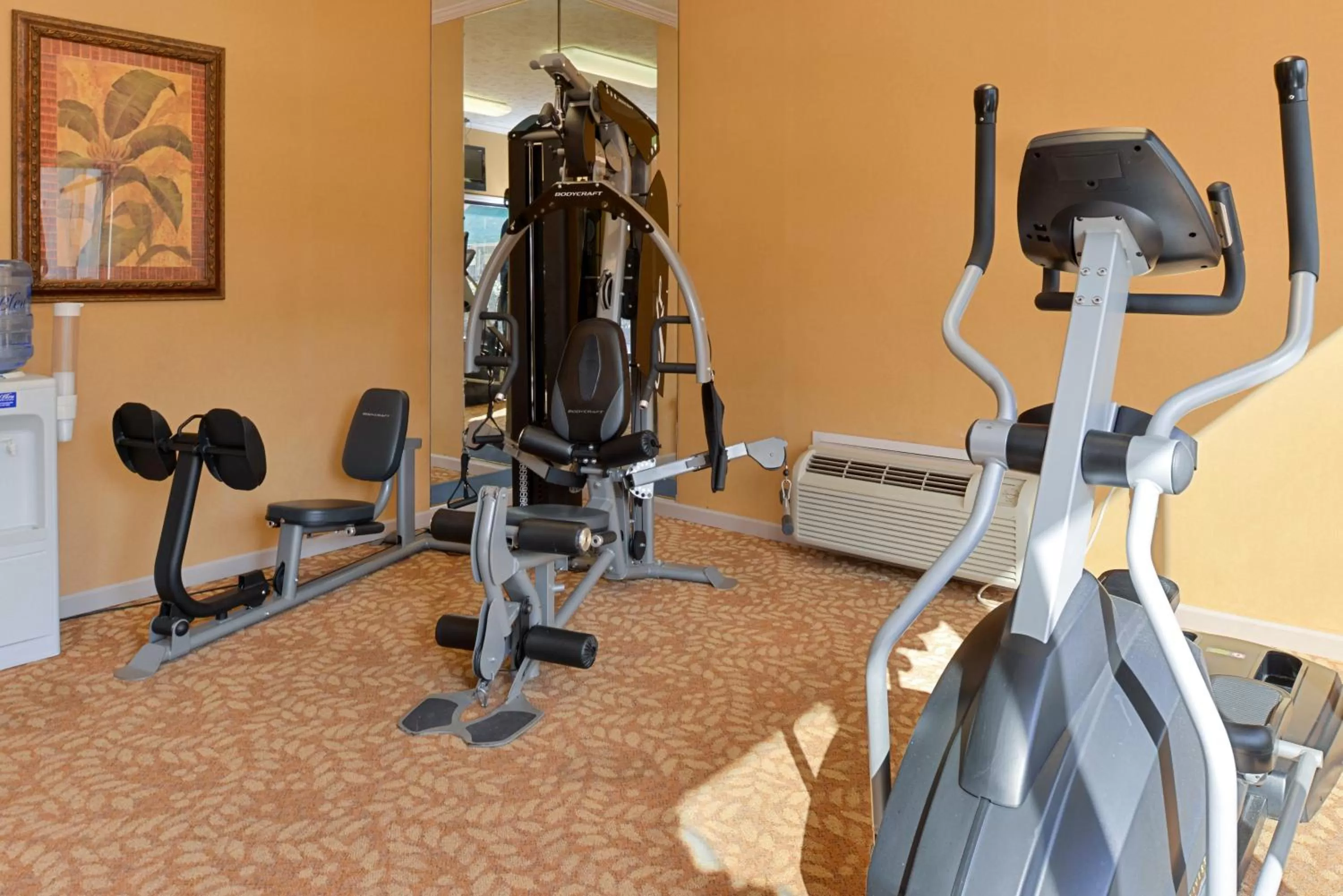 Fitness centre/facilities in SureStay Plus Hotel by Best Western Fayetteville
