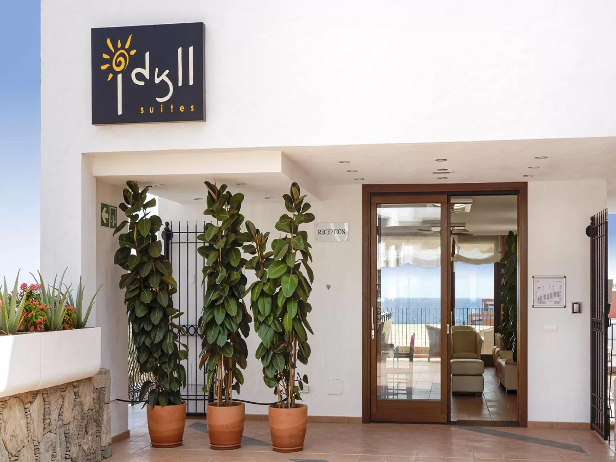 Facade/entrance in Idyll Suites - Adults Only