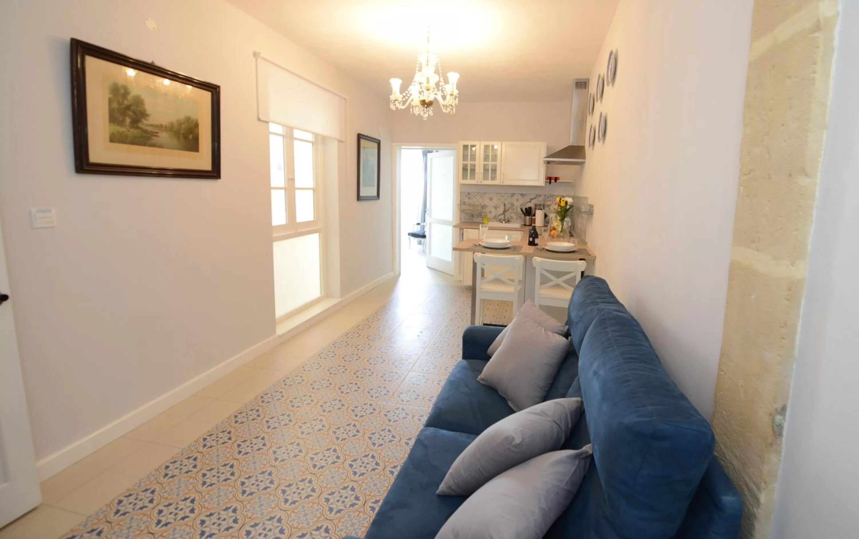 Dining area in Paulos Valletta