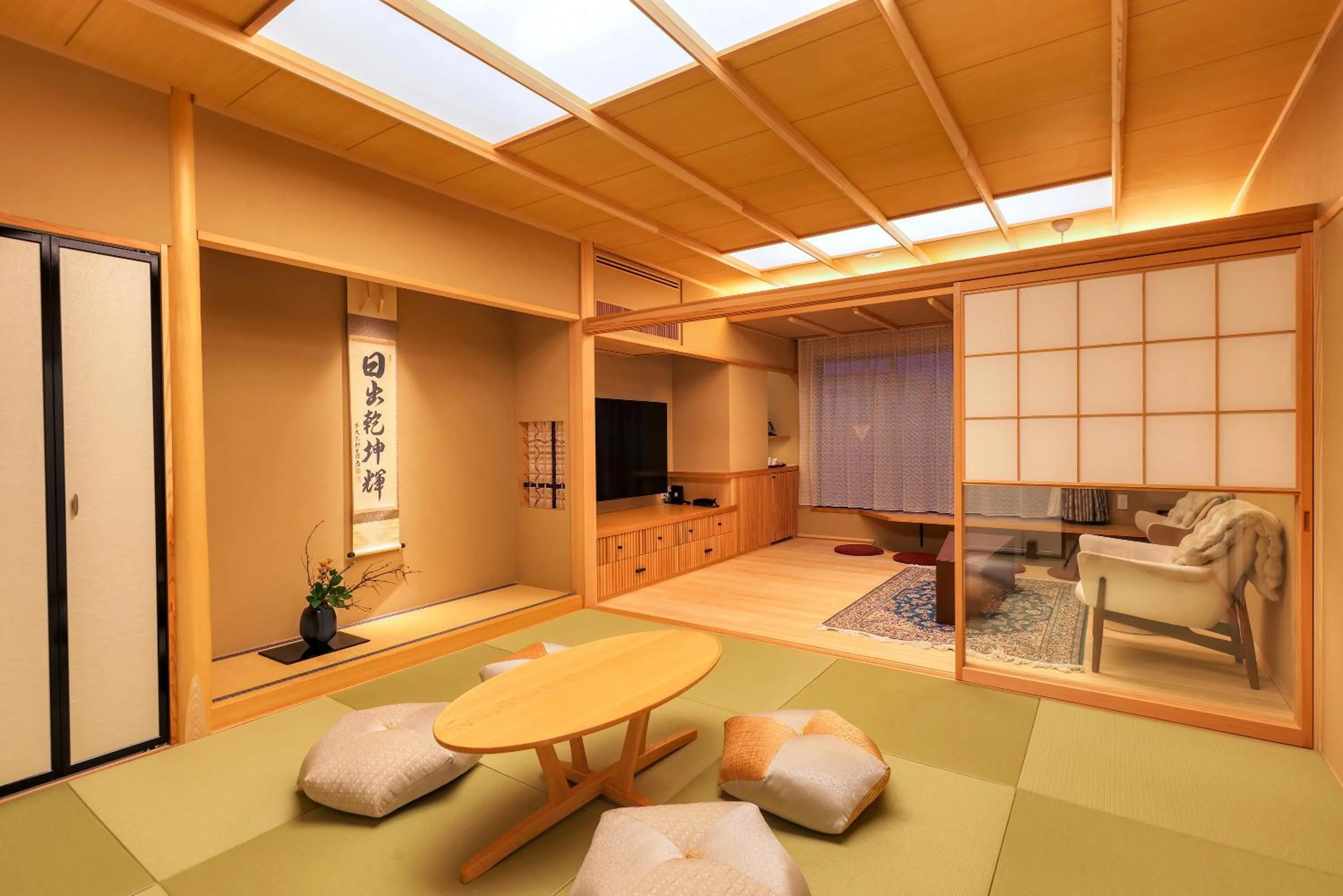 Photo of the whole room in Honjin Hiranoya Kachoan