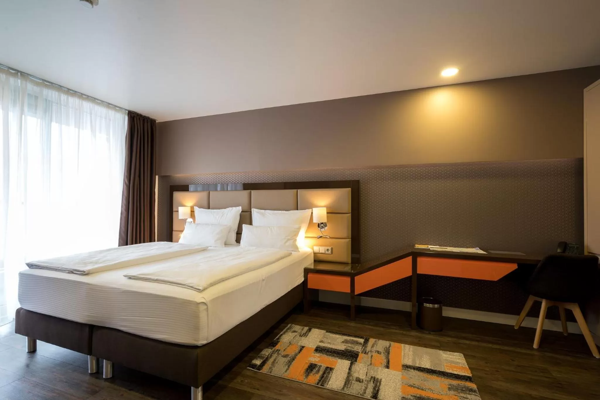 Bed in Hotel Kreis Residenz München