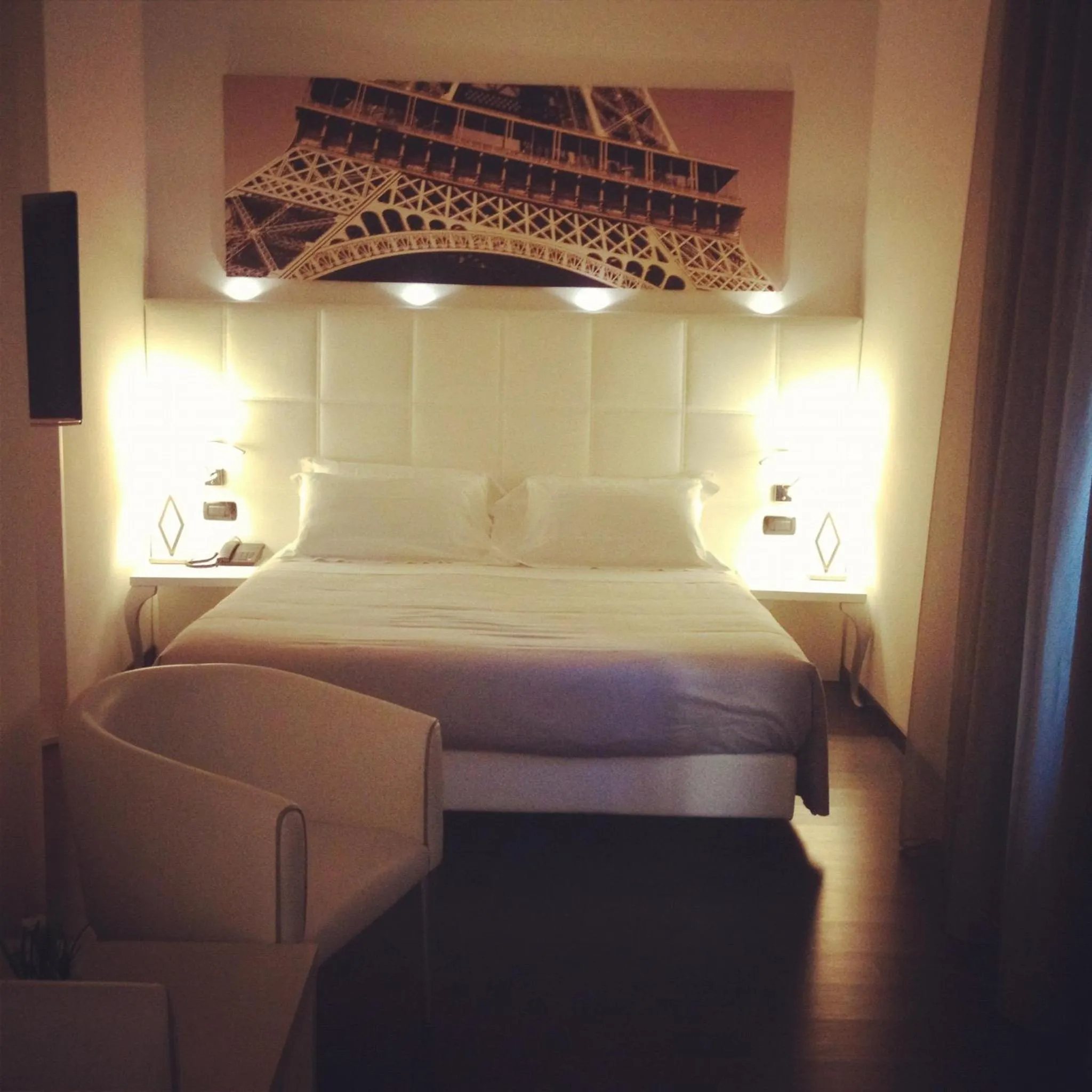 Bed in Amatì Design Green Hotel