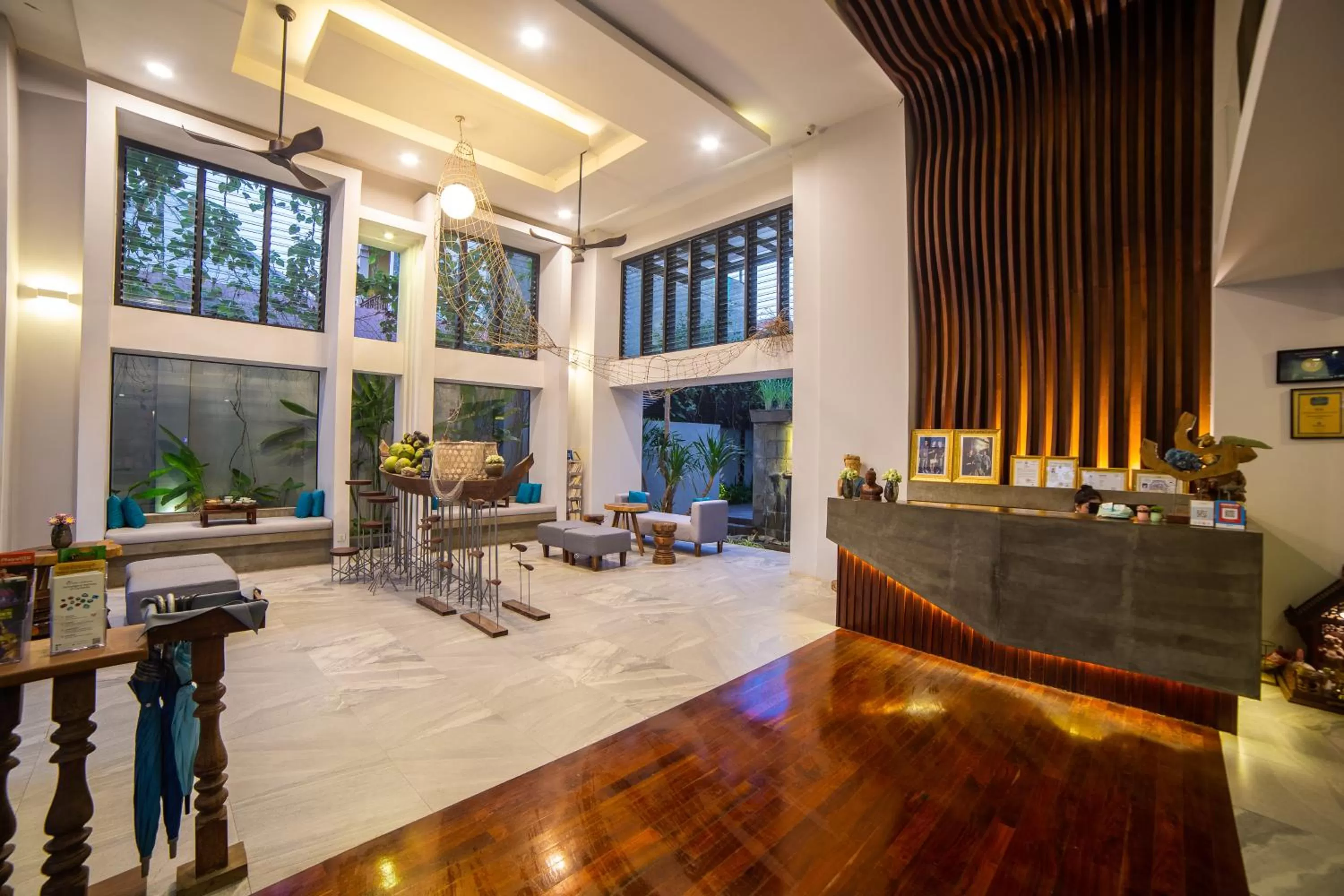 Lobby or reception in Riversoul Boutique