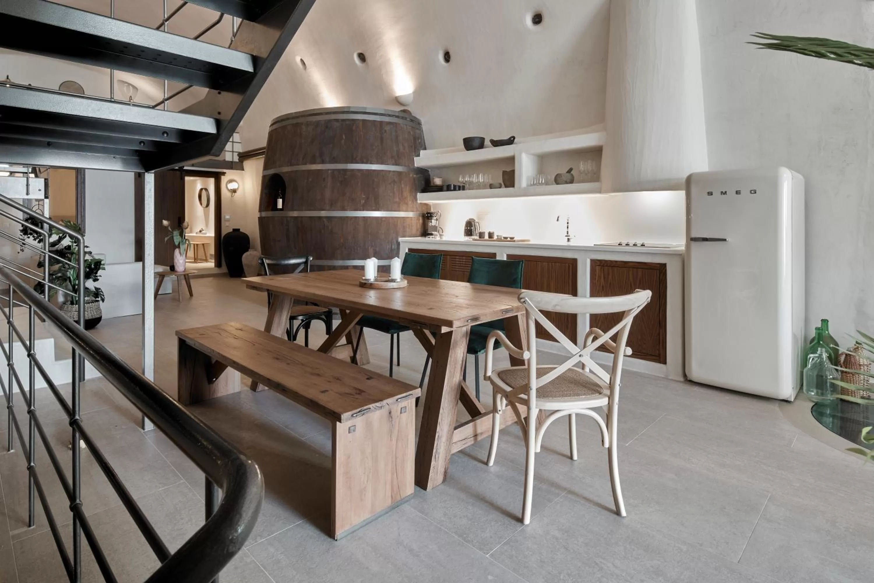 Kitchen or kitchenette in Winery Hotel 1870