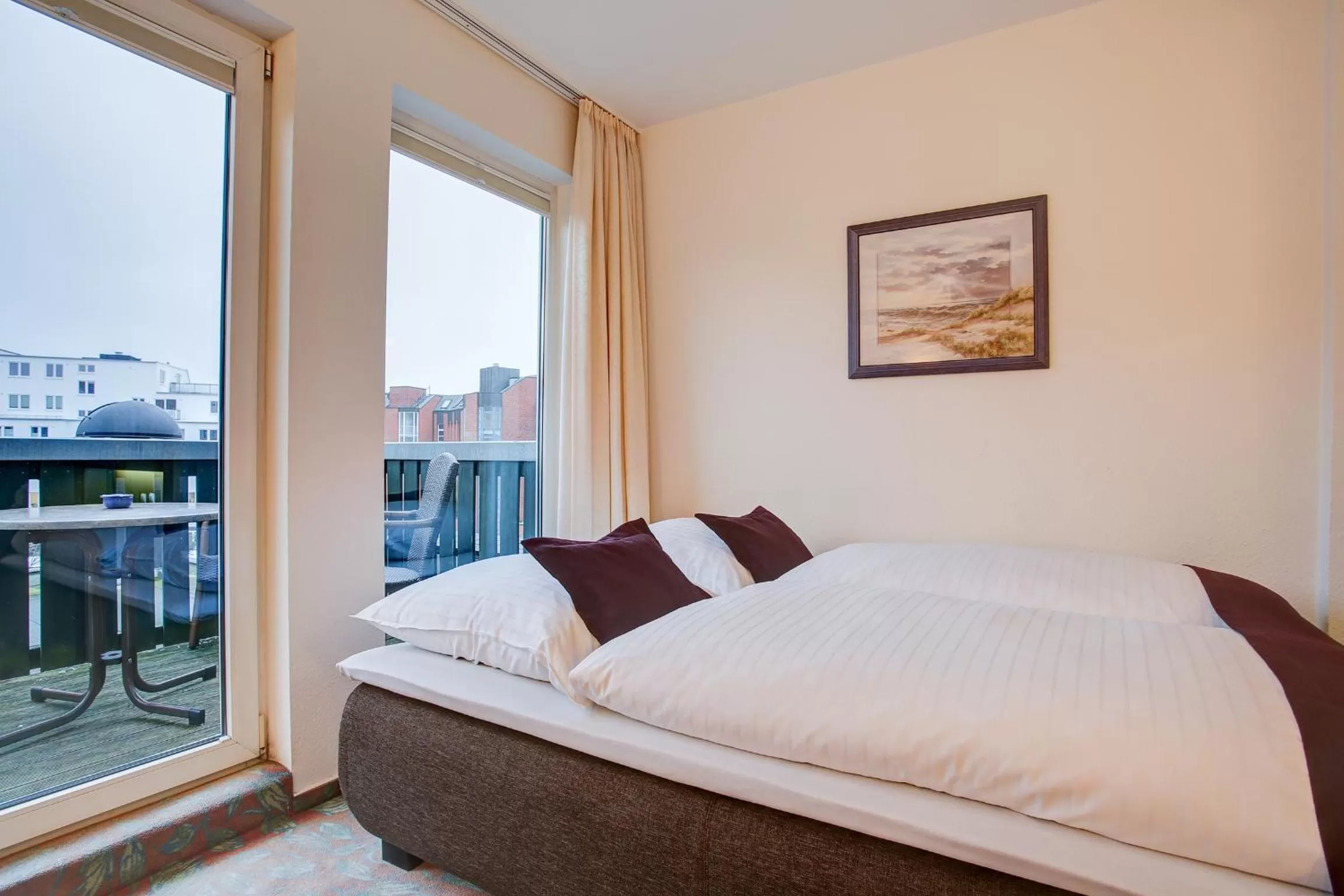 Balcony/Terrace, Bed in Hotel Consul