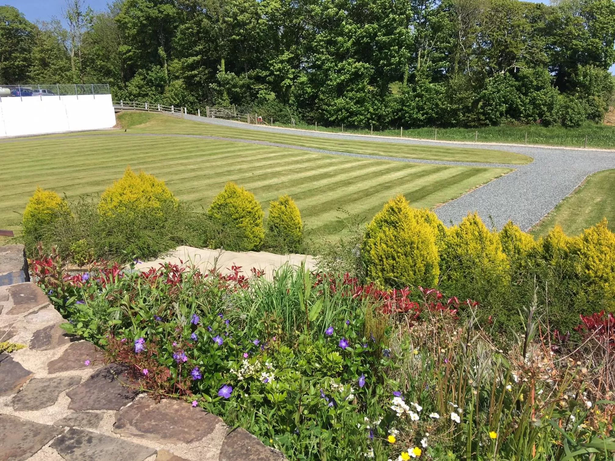 Garden in Beggars Reach Hotel