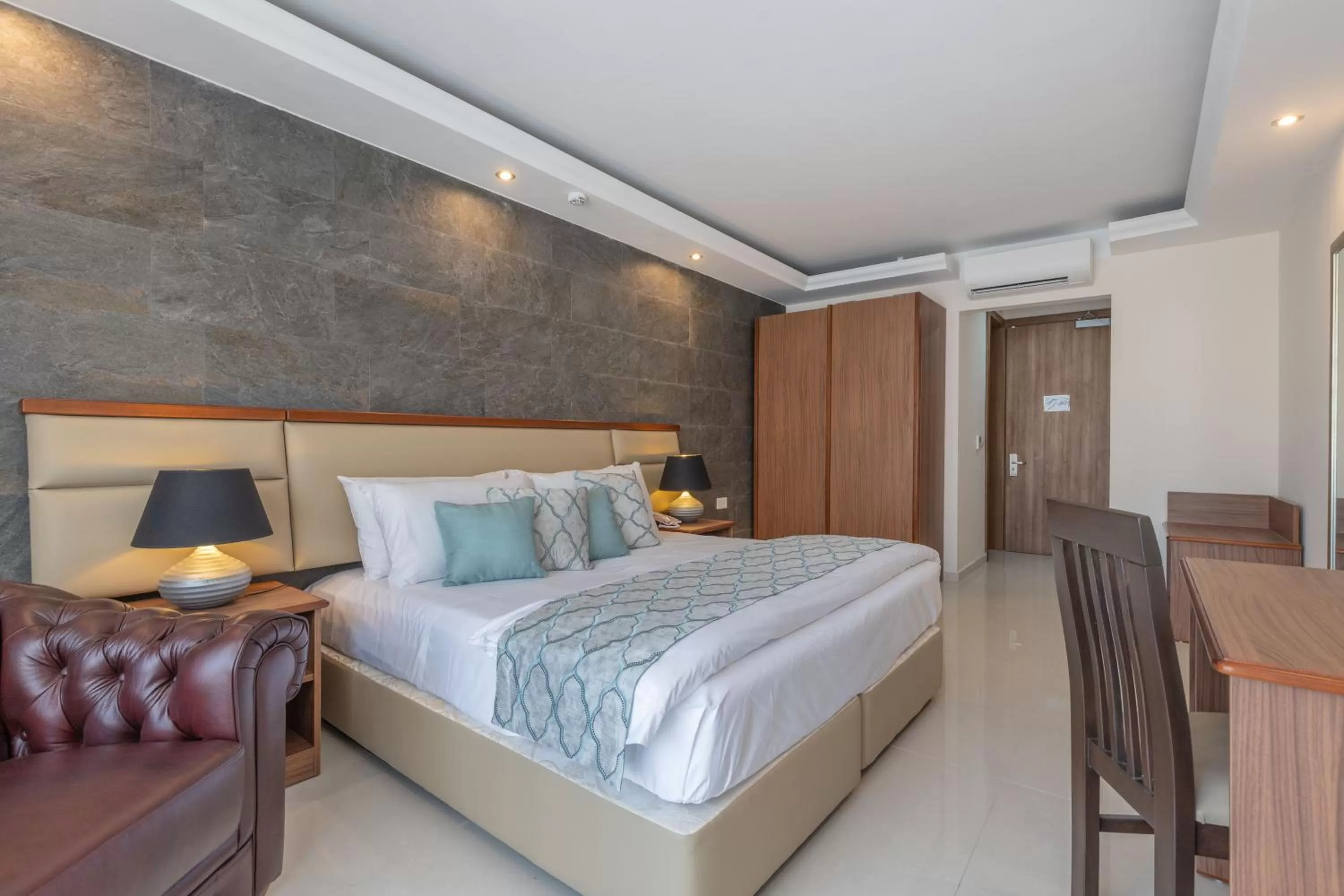 Bed in Dun Gorg Guest House