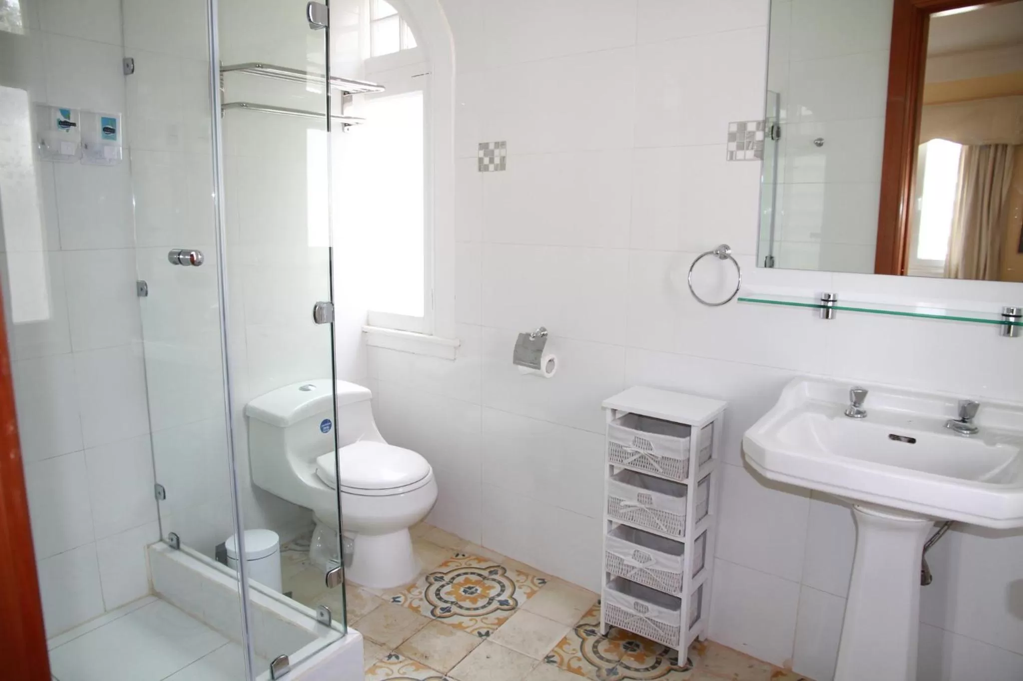 Property building, Bathroom in Chocolate Manor House Hotel Boutique